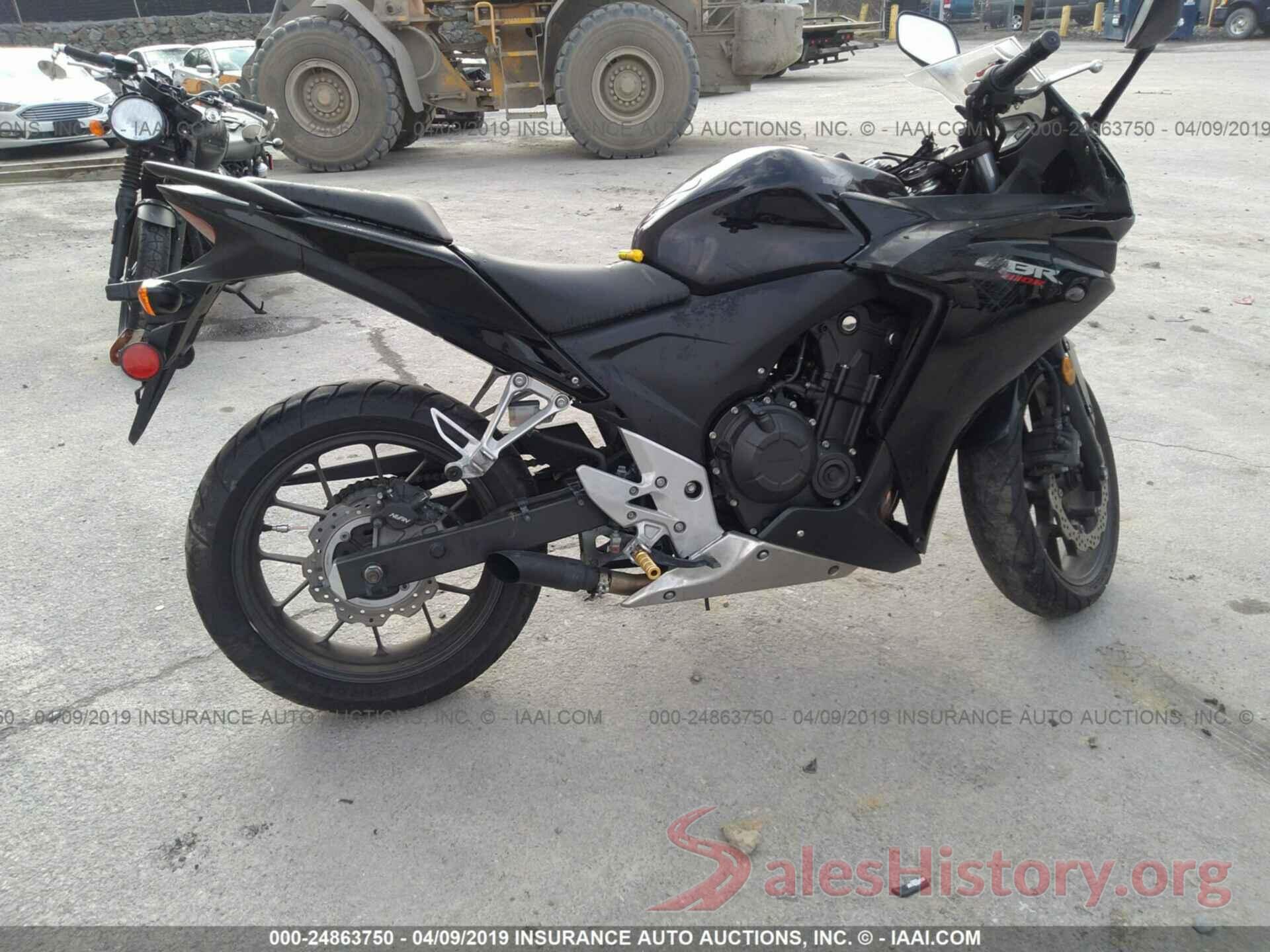 MLHPC4417D5001295 2013 HONDA CBR500