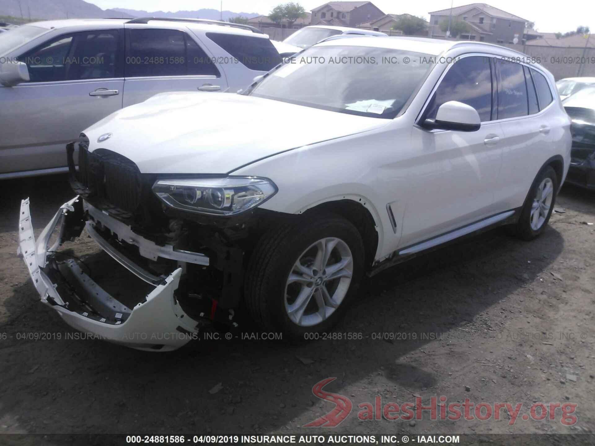 5UXTR7C5XKLE94714 2019 BMW X3