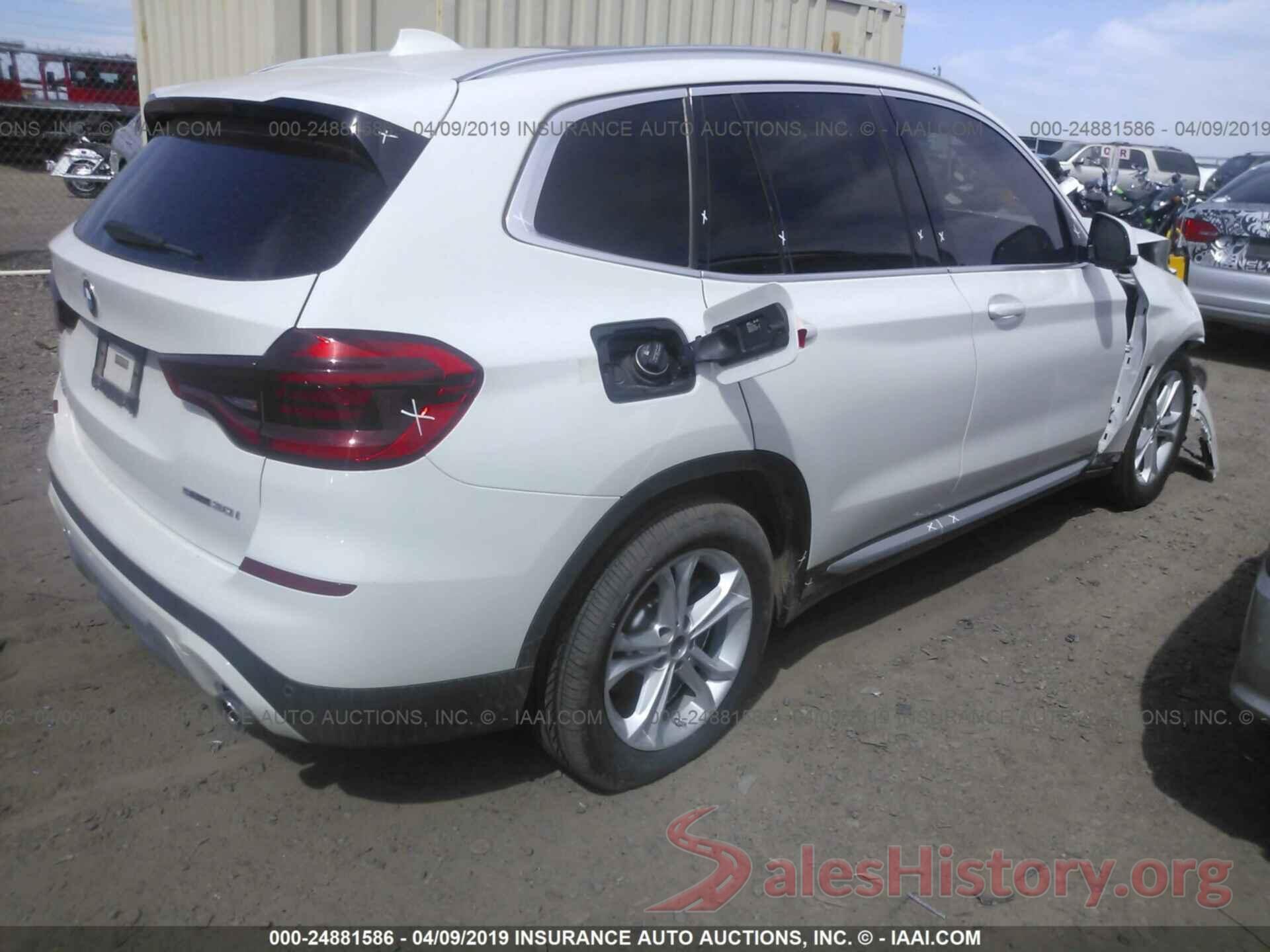 5UXTR7C5XKLE94714 2019 BMW X3