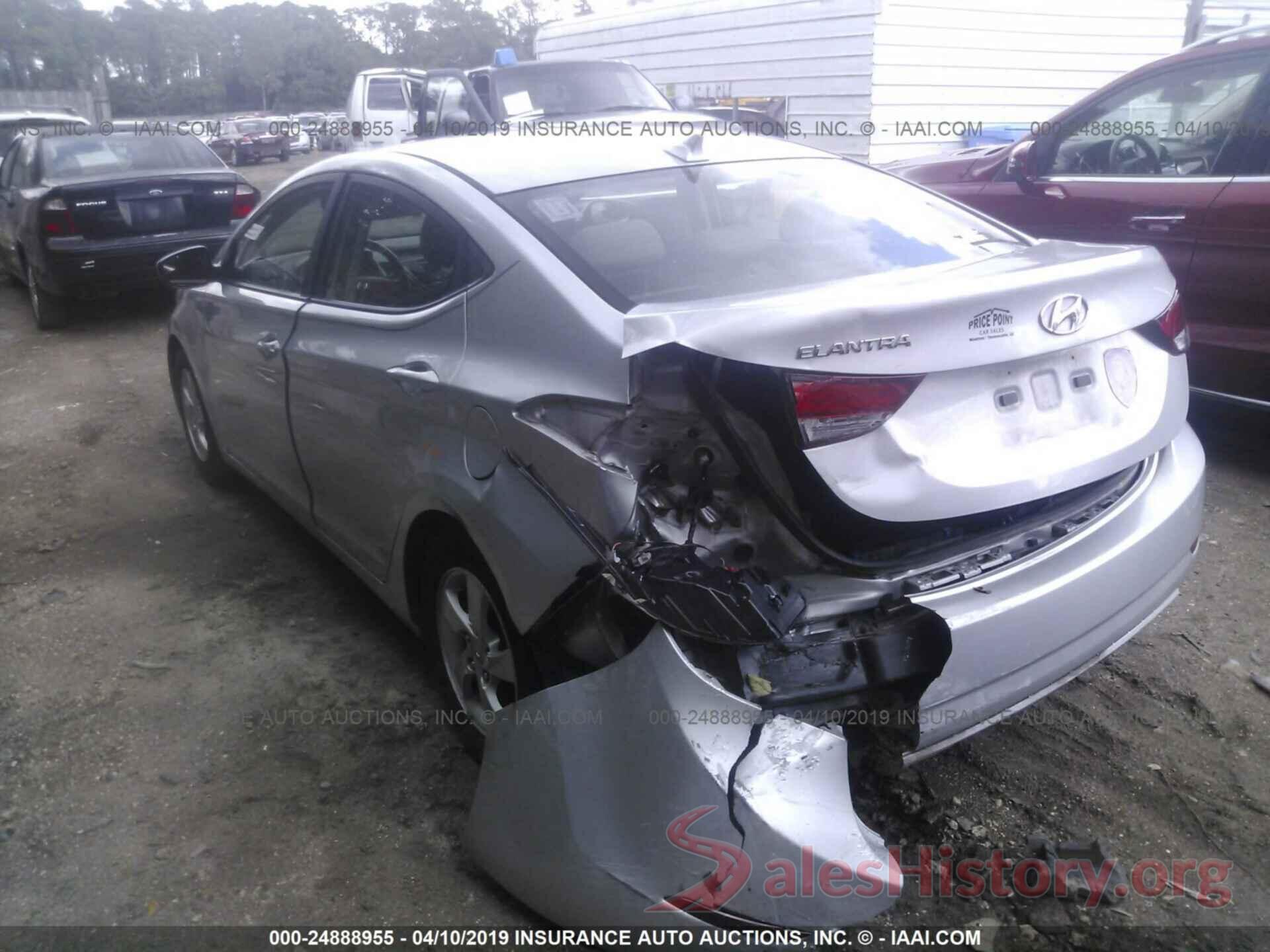 KMHDH4AE9EU214119 2014 HYUNDAI ELANTRA