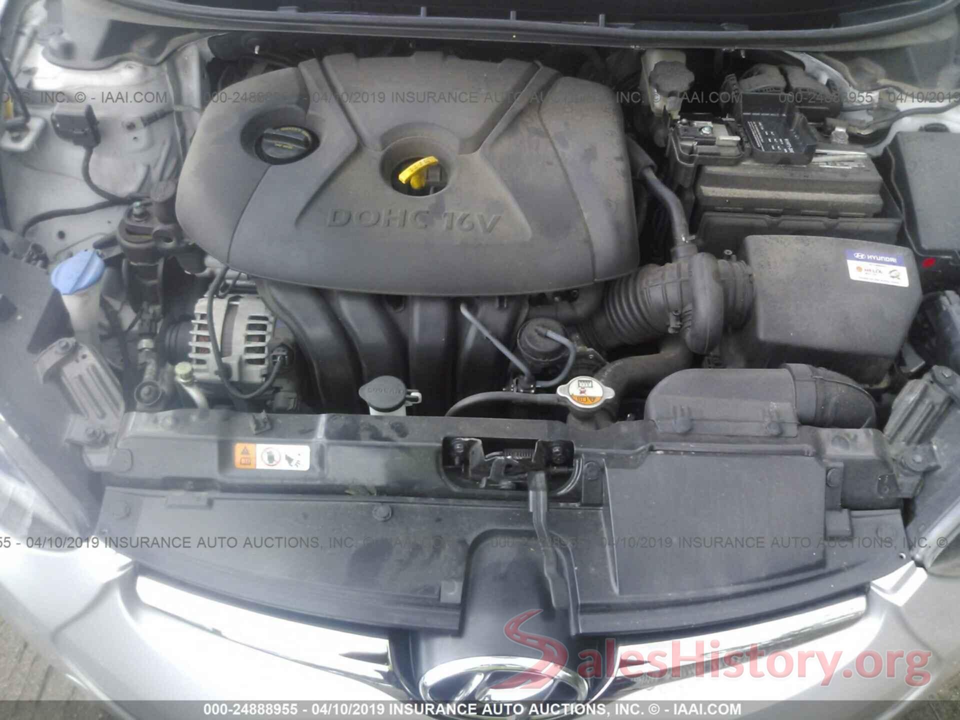 KMHDH4AE9EU214119 2014 HYUNDAI ELANTRA