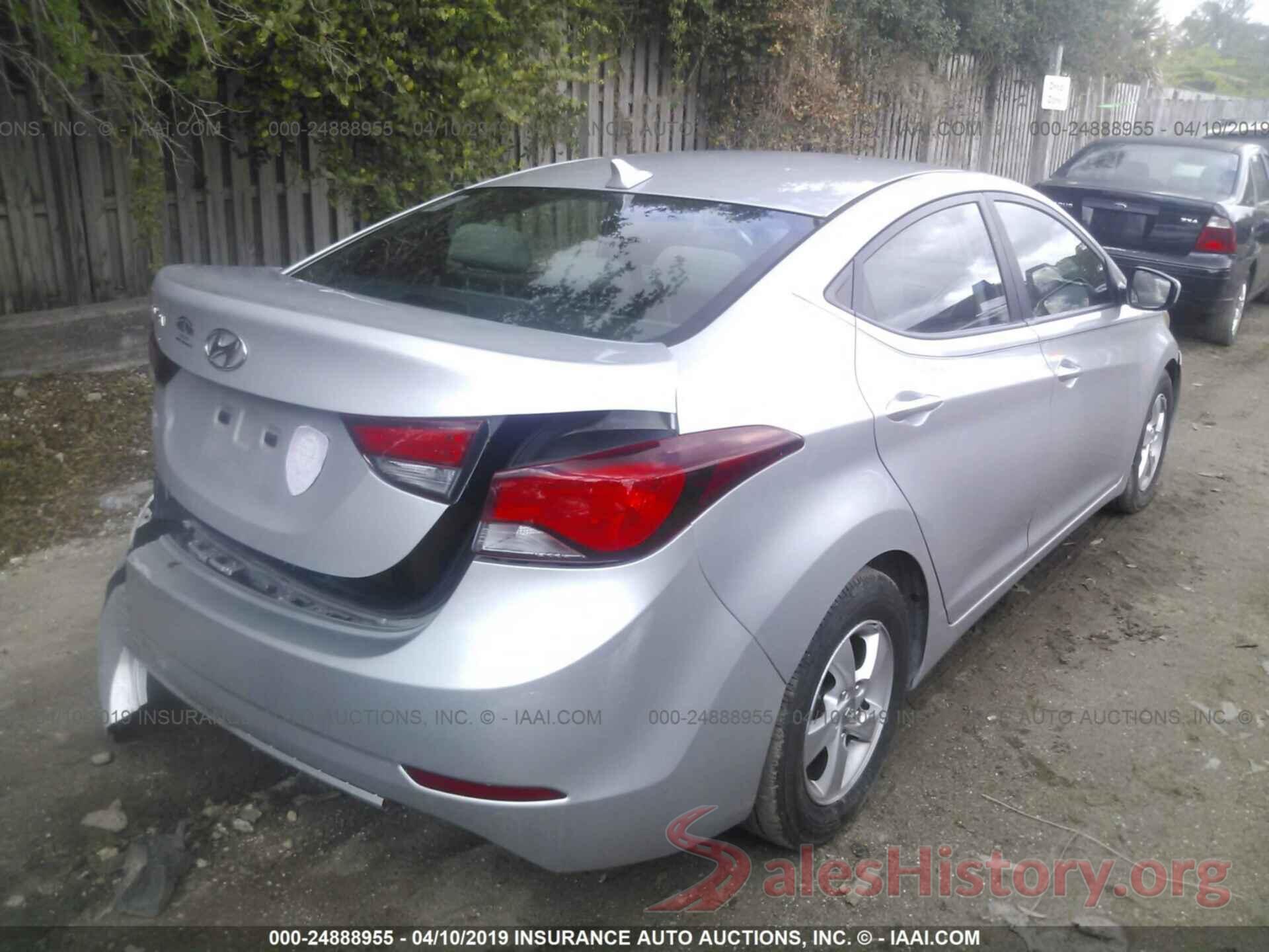 KMHDH4AE9EU214119 2014 HYUNDAI ELANTRA