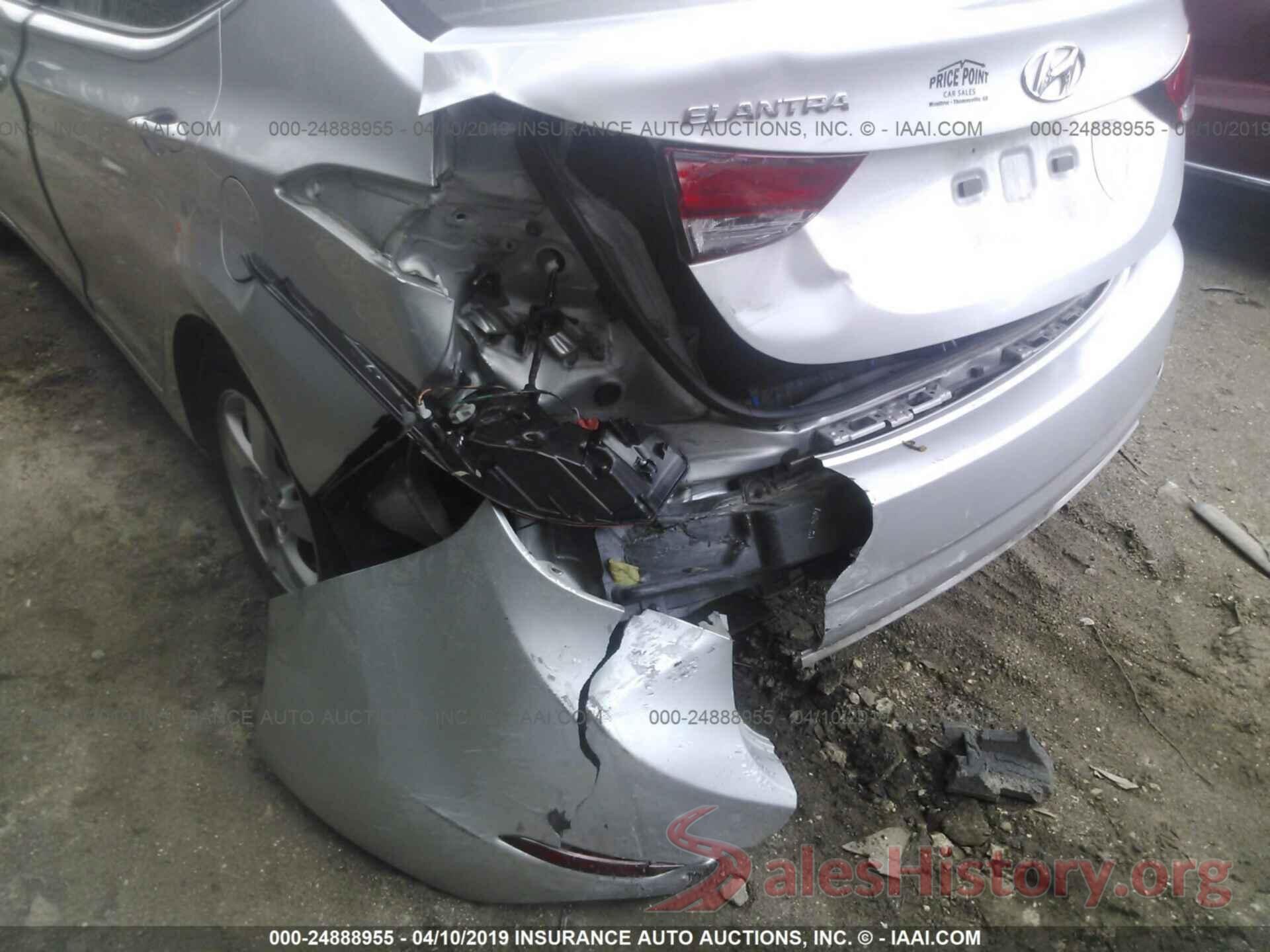 KMHDH4AE9EU214119 2014 HYUNDAI ELANTRA