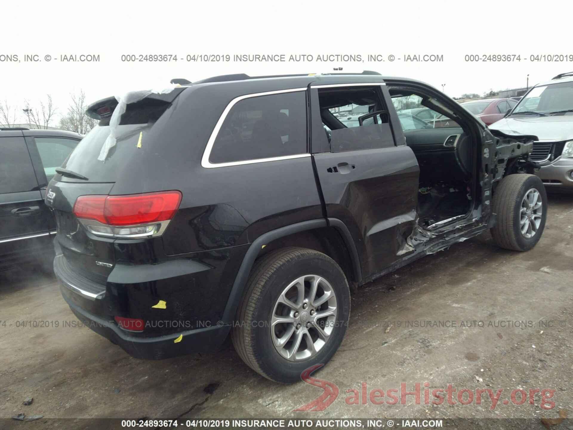 1C4RJFBG7GC391724 2016 JEEP GRAND CHEROKEE