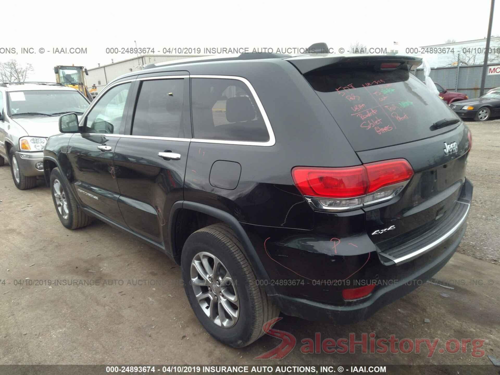 1C4RJFBG7GC391724 2016 JEEP GRAND CHEROKEE