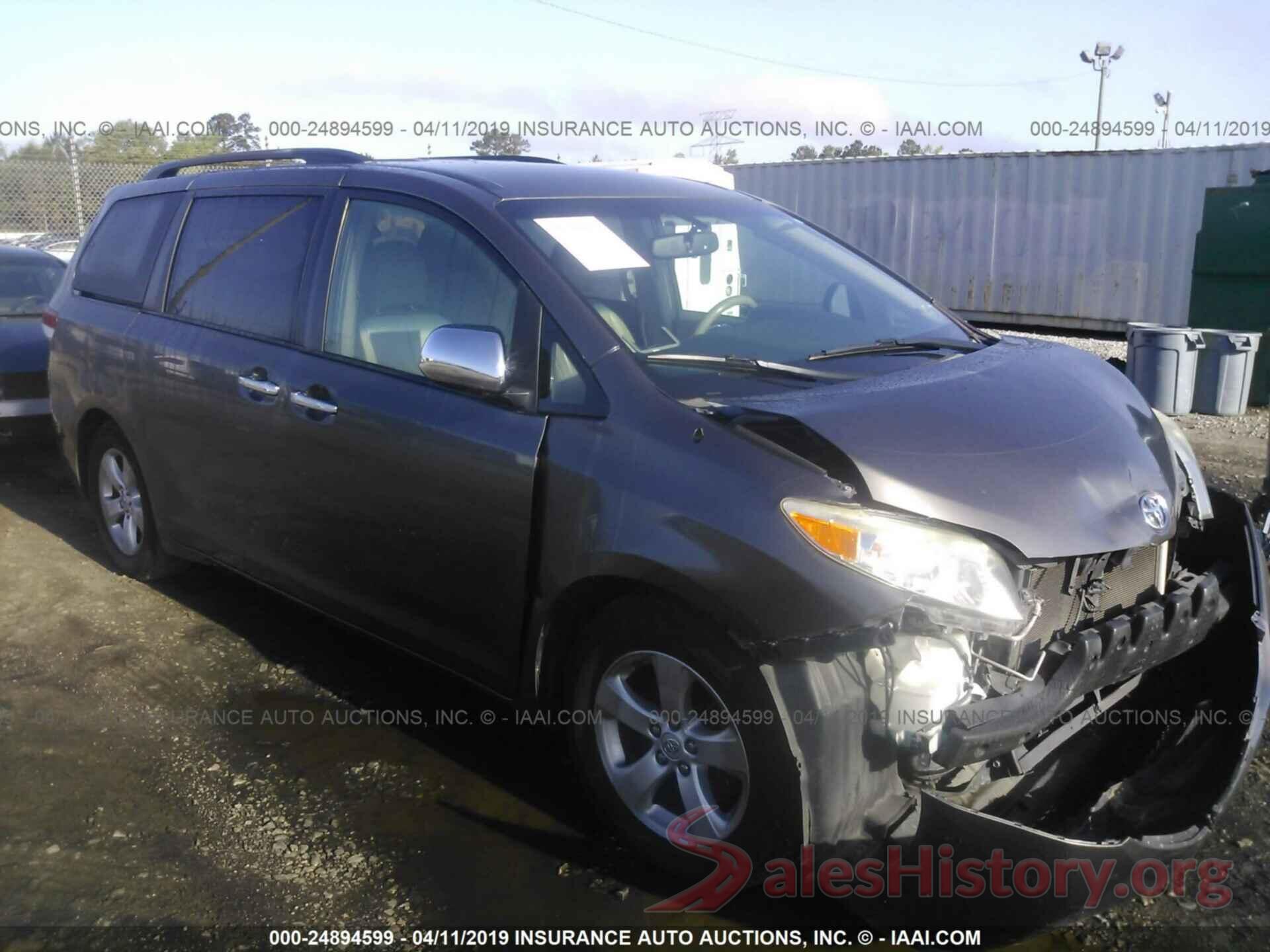 5TDKK3DC1DS359935 2013 TOYOTA SIENNA