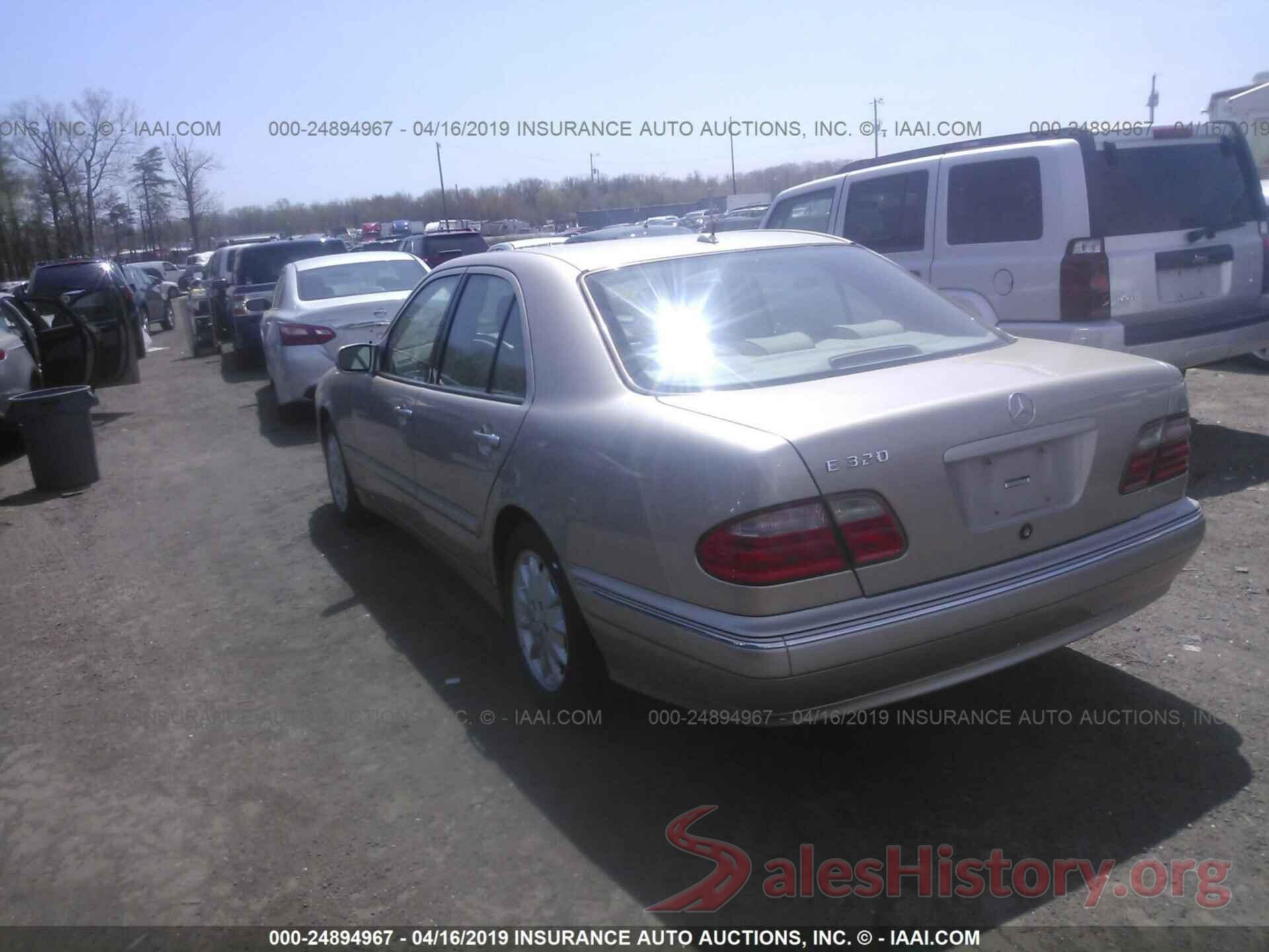 WDBJF65J71B199138 2001 MERCEDES-BENZ E