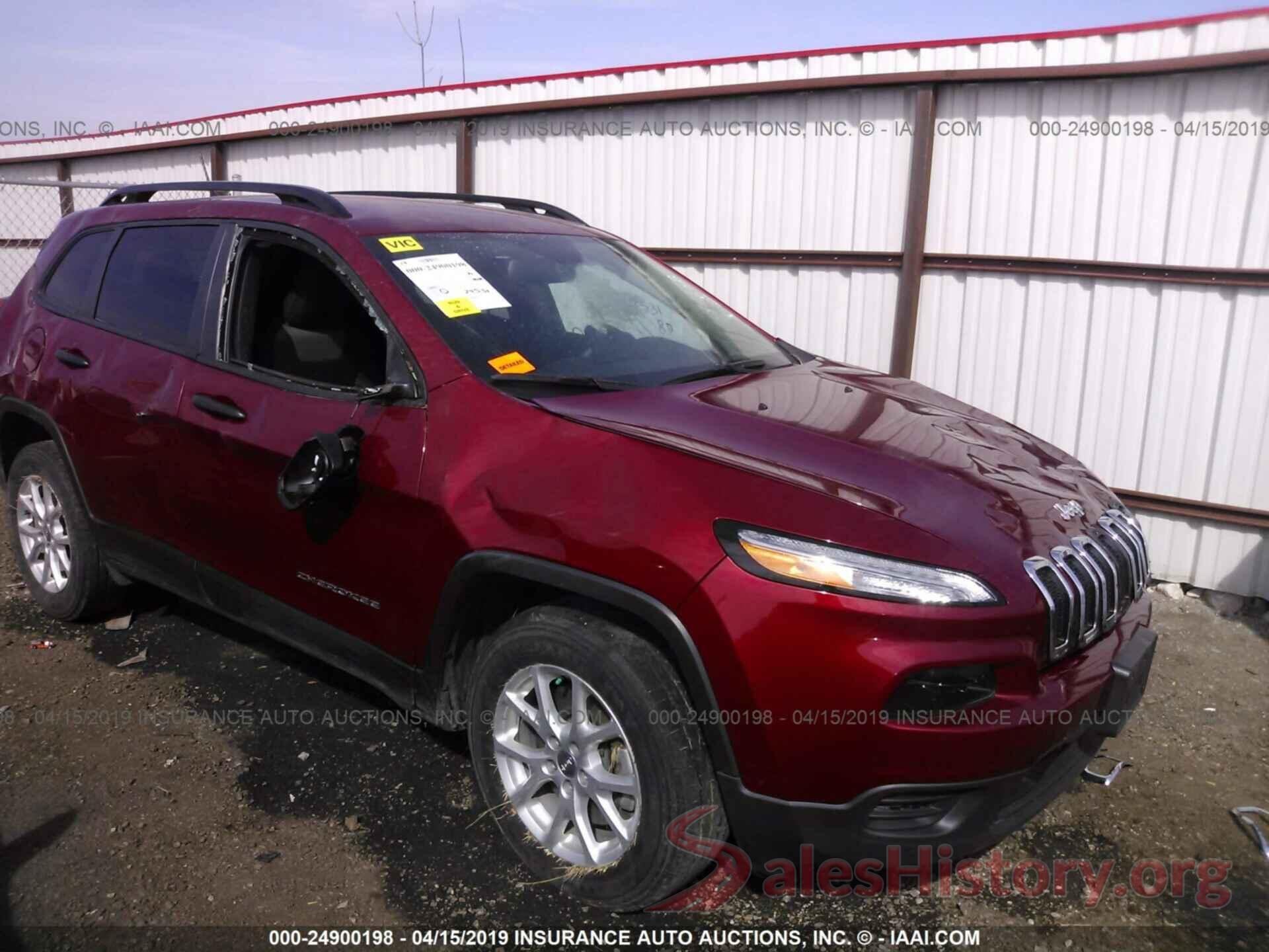 1C4PJMAB7GW175842 2016 JEEP CHEROKEE