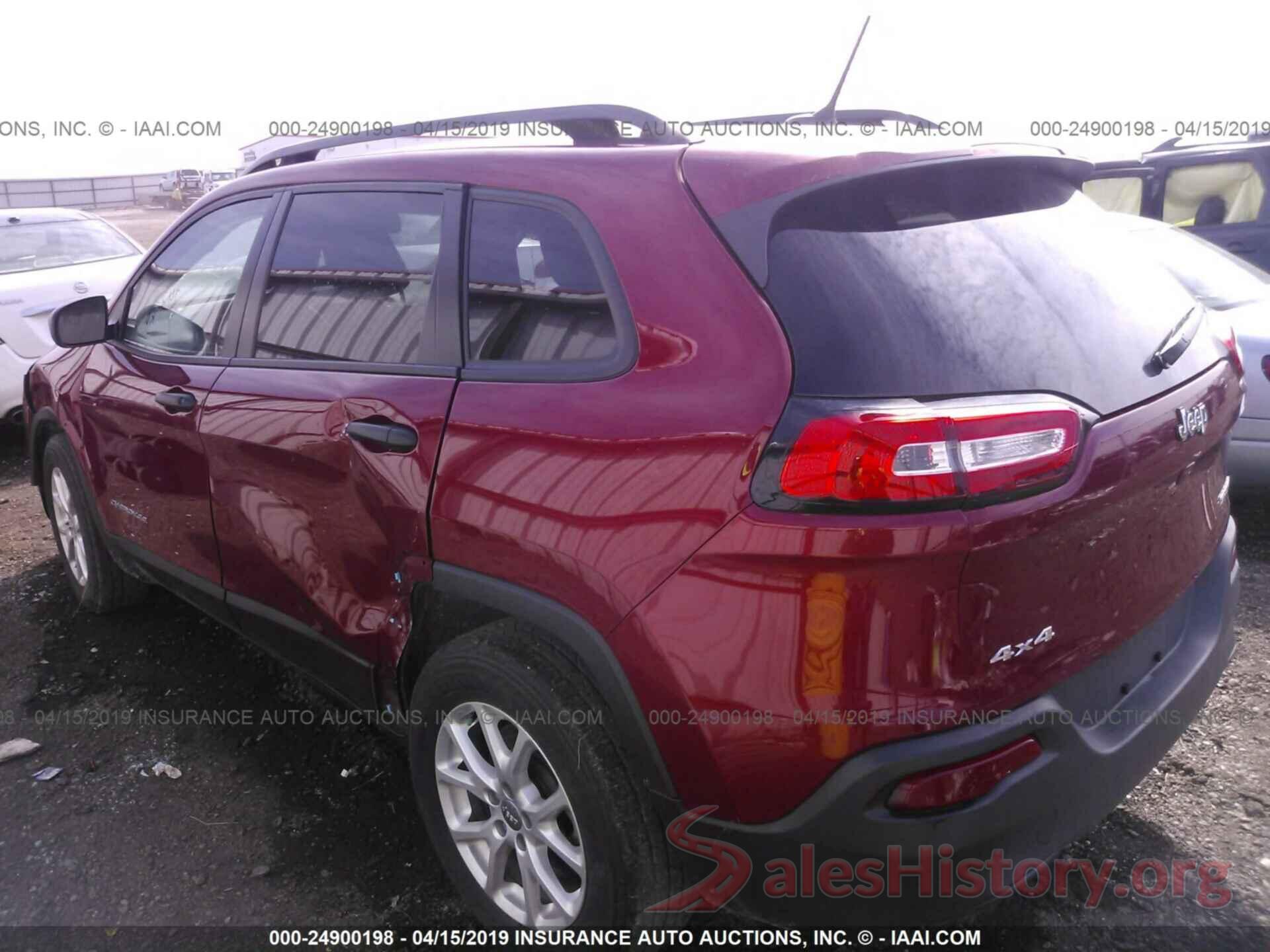 1C4PJMAB7GW175842 2016 JEEP CHEROKEE