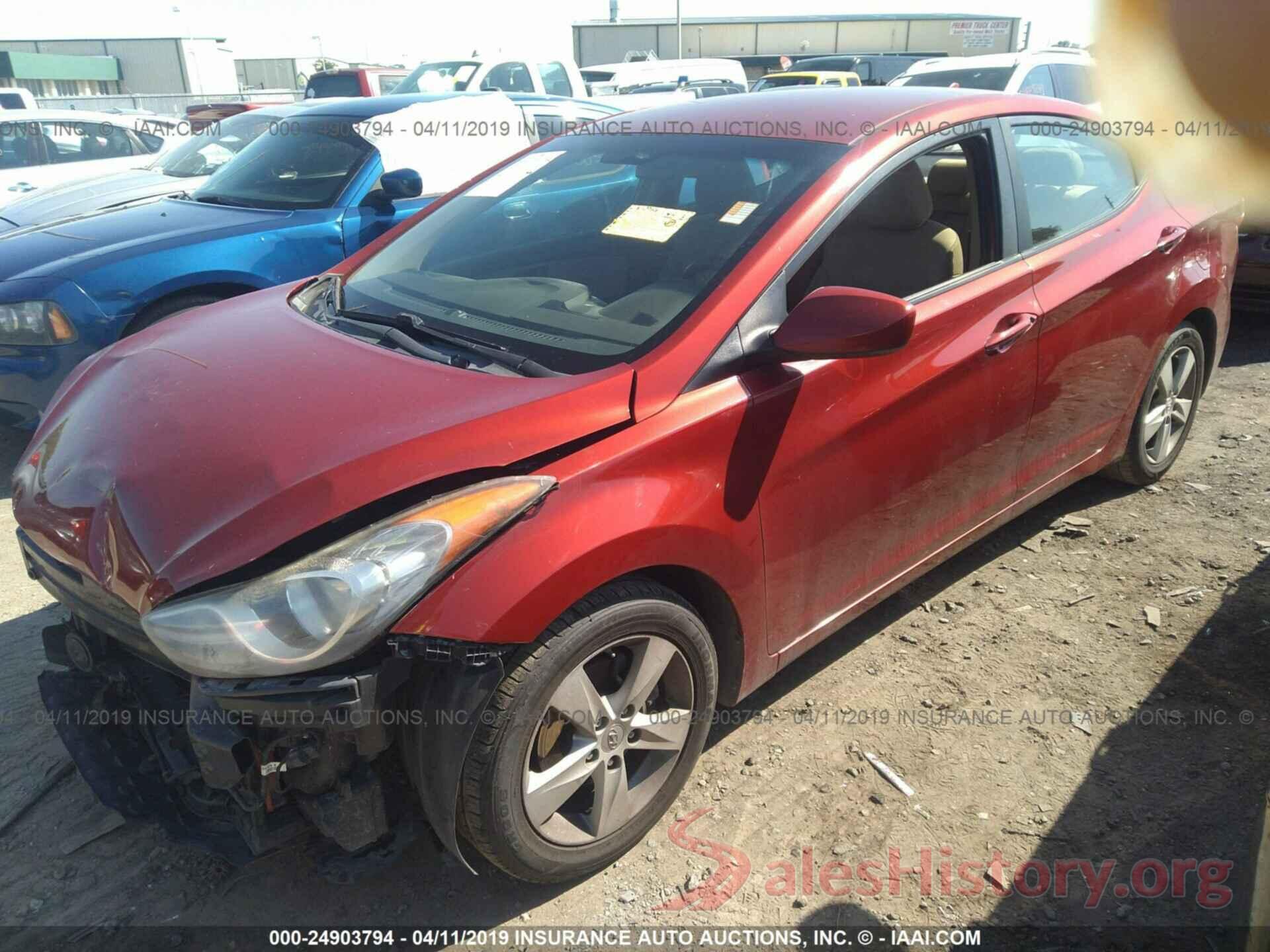 KMHDH4AE1BU142053 2011 HYUNDAI ELANTRA