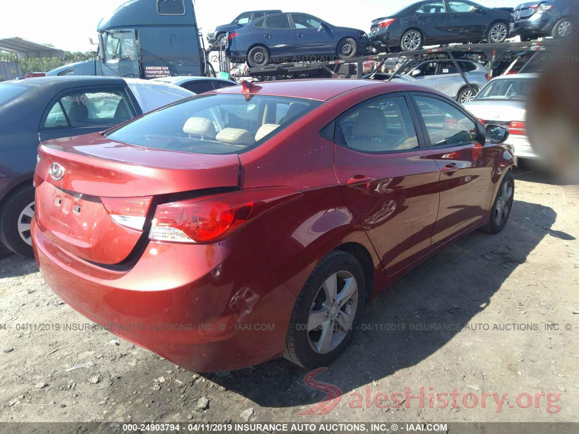 KMHDH4AE1BU142053 2011 HYUNDAI ELANTRA