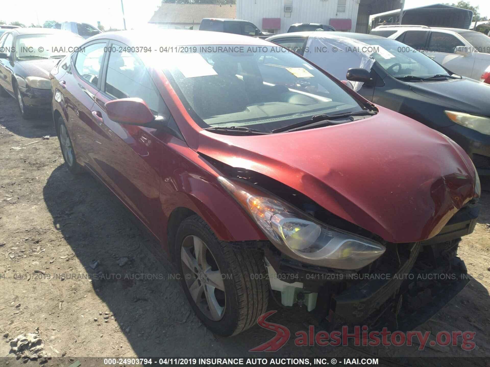 KMHDH4AE1BU142053 2011 HYUNDAI ELANTRA