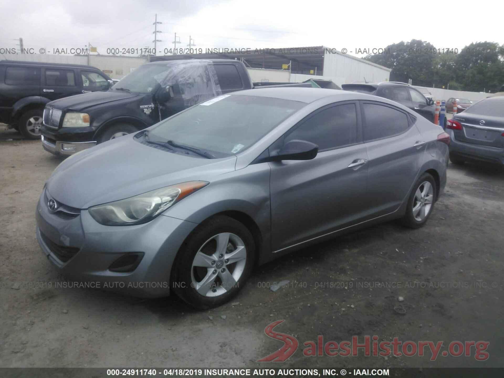 KMHDH4AE1BU160973 2011 HYUNDAI ELANTRA