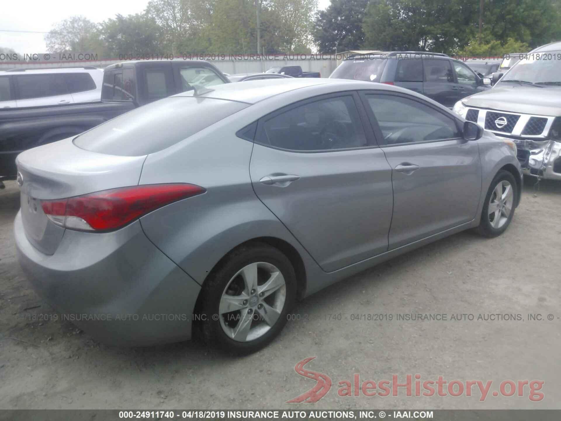 KMHDH4AE1BU160973 2011 HYUNDAI ELANTRA