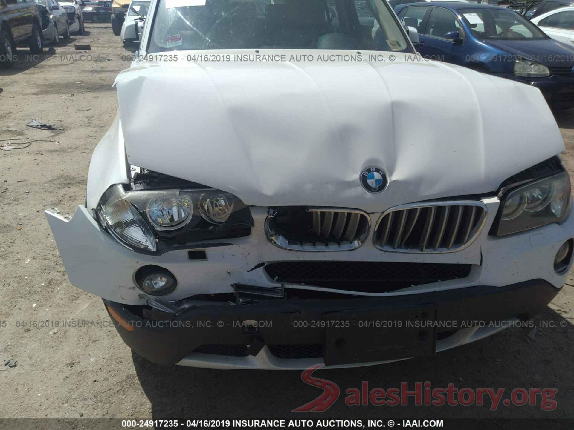 WBXPC93428WJ08124 2008 BMW X3