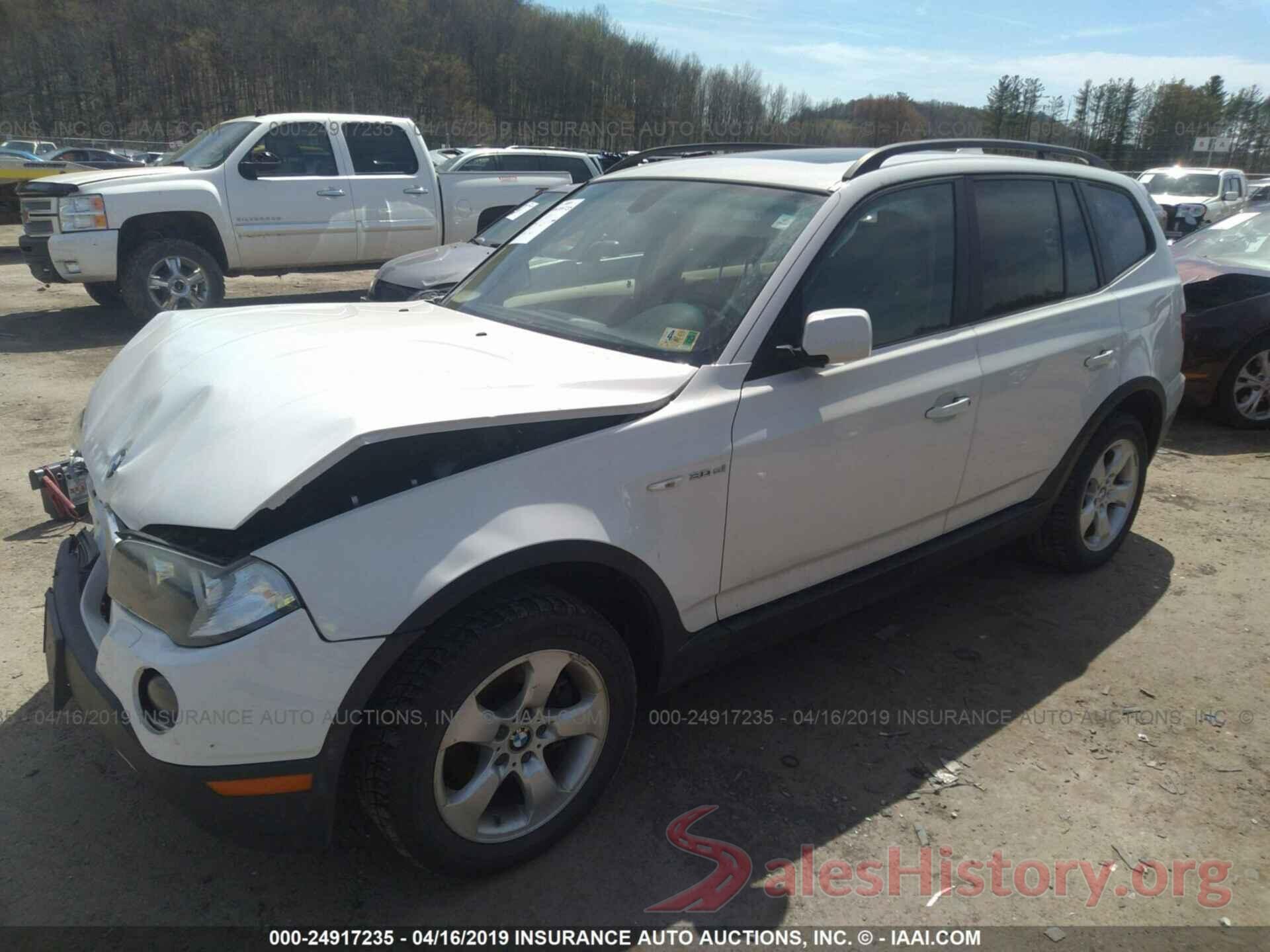 WBXPC93428WJ08124 2008 BMW X3