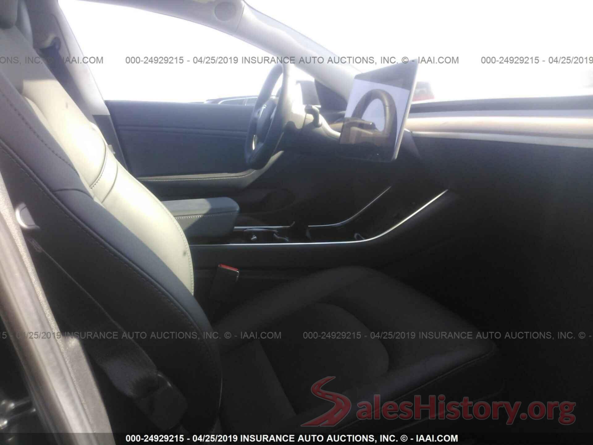 5YJ3E1EA3JF004861 2018 TESLA MODEL 3