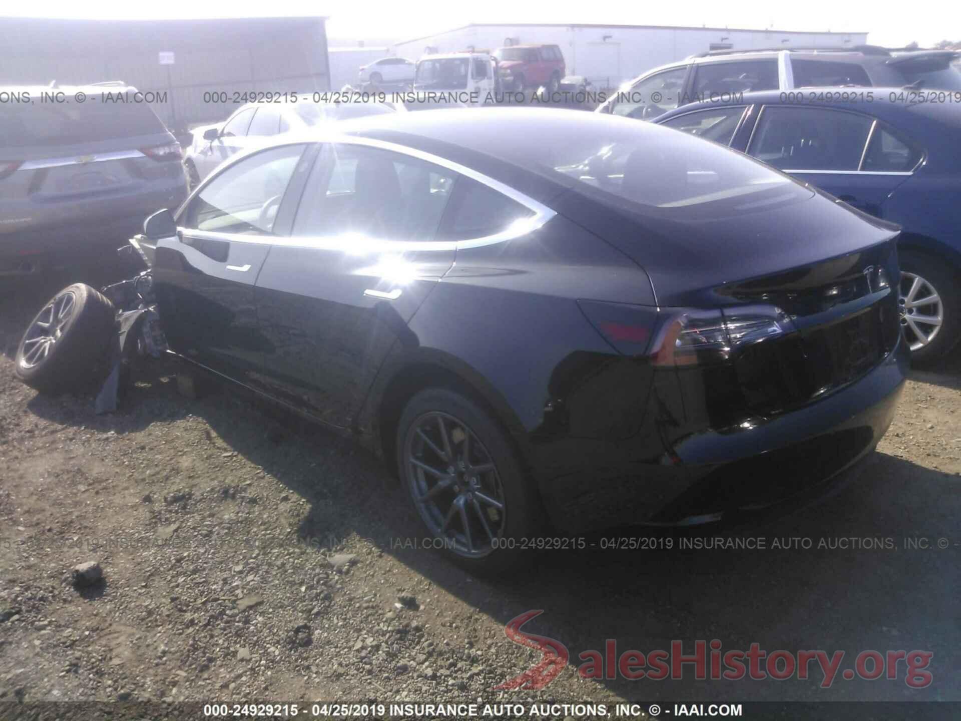 5YJ3E1EA3JF004861 2018 TESLA MODEL 3