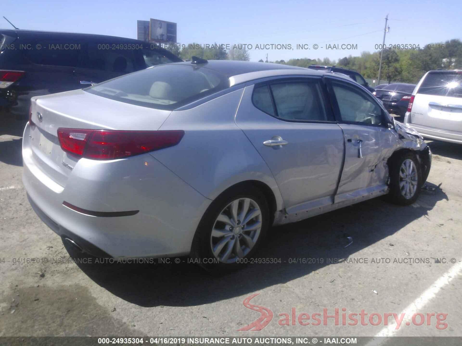 5XXGN4A77EG334809 2014 KIA OPTIMA