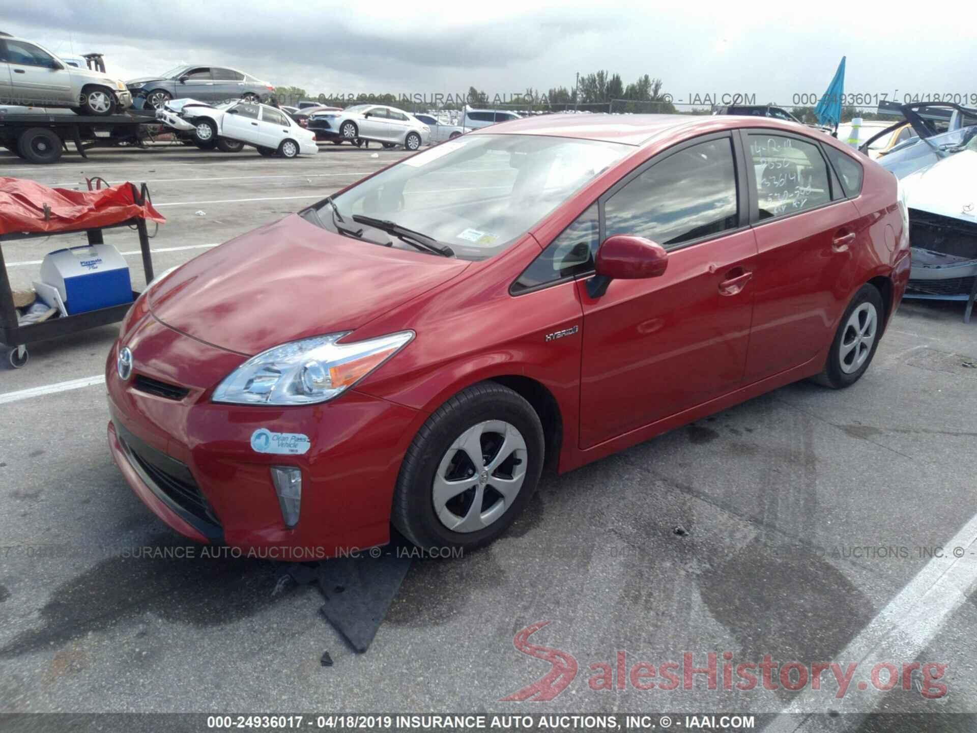 JTDKN3DU0C1550208 2012 TOYOTA PRIUS