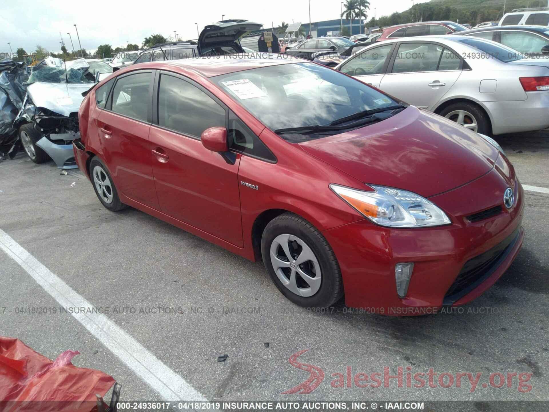 JTDKN3DU0C1550208 2012 TOYOTA PRIUS