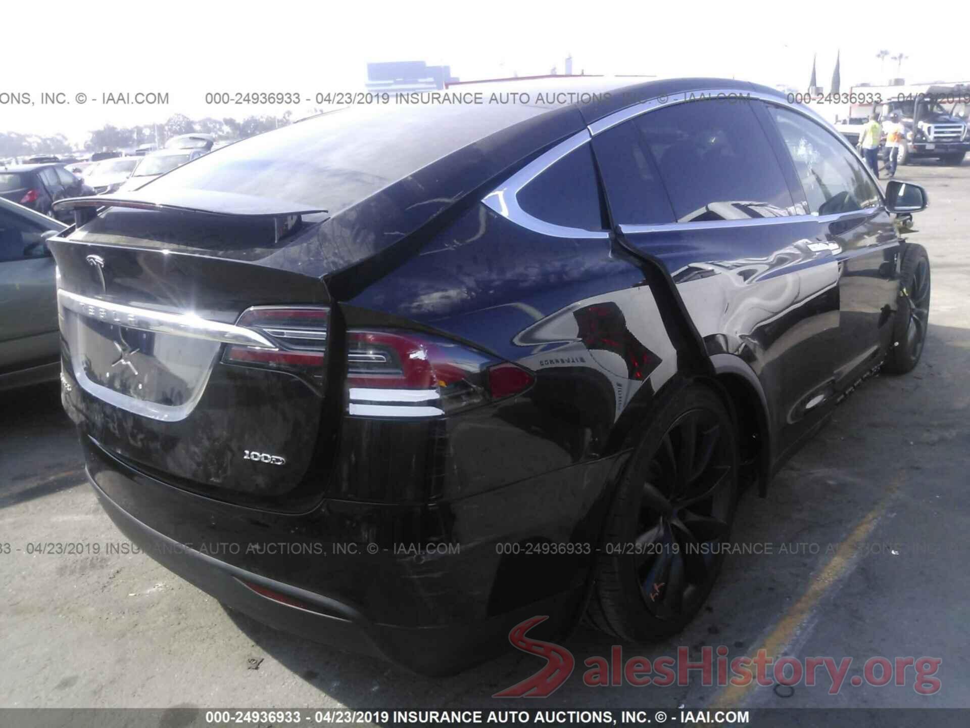 5YJXCBE23JF115450 2018 TESLA MODEL X