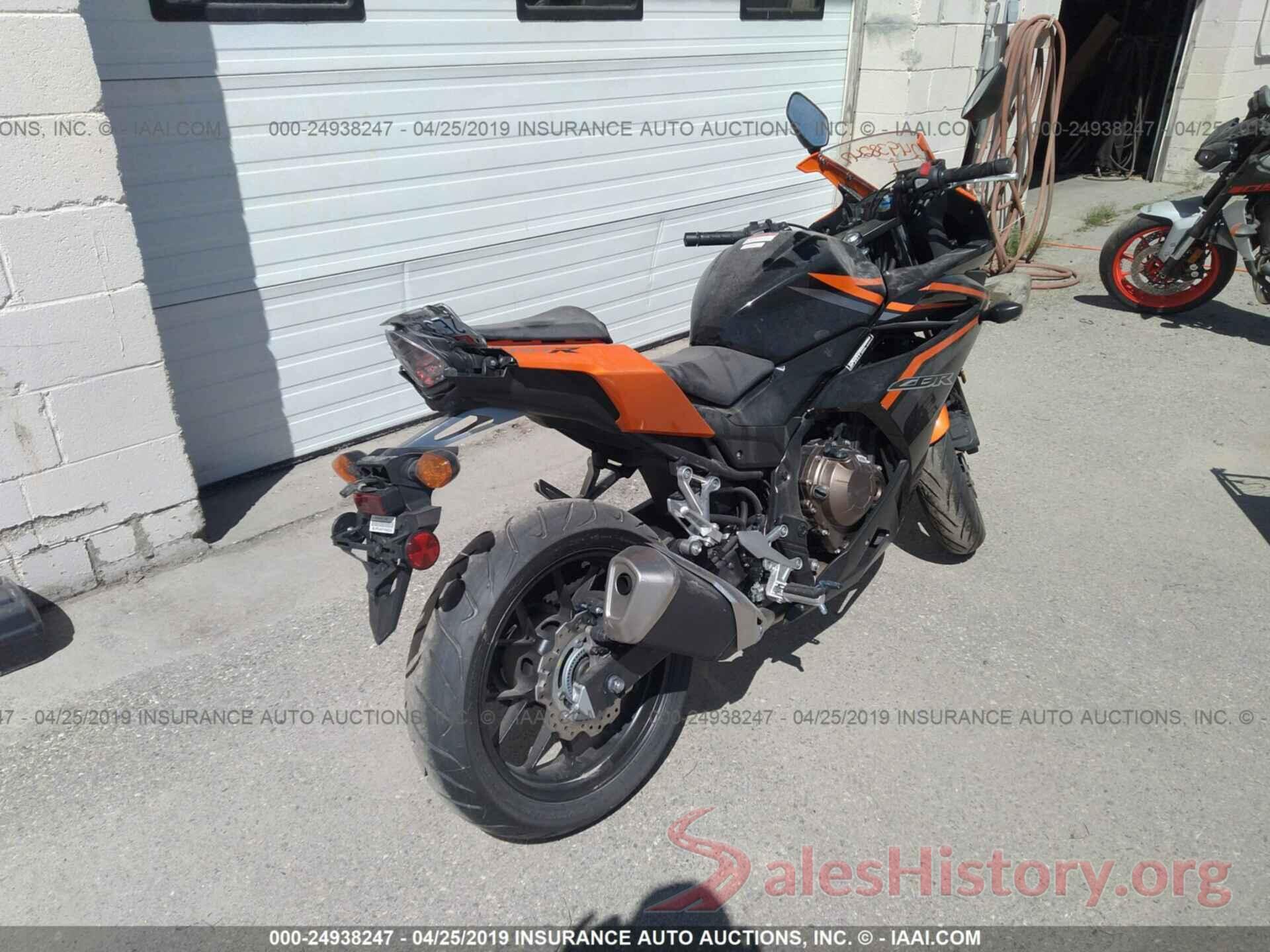 MLHPC4407H5400334 2017 HONDA CBR500