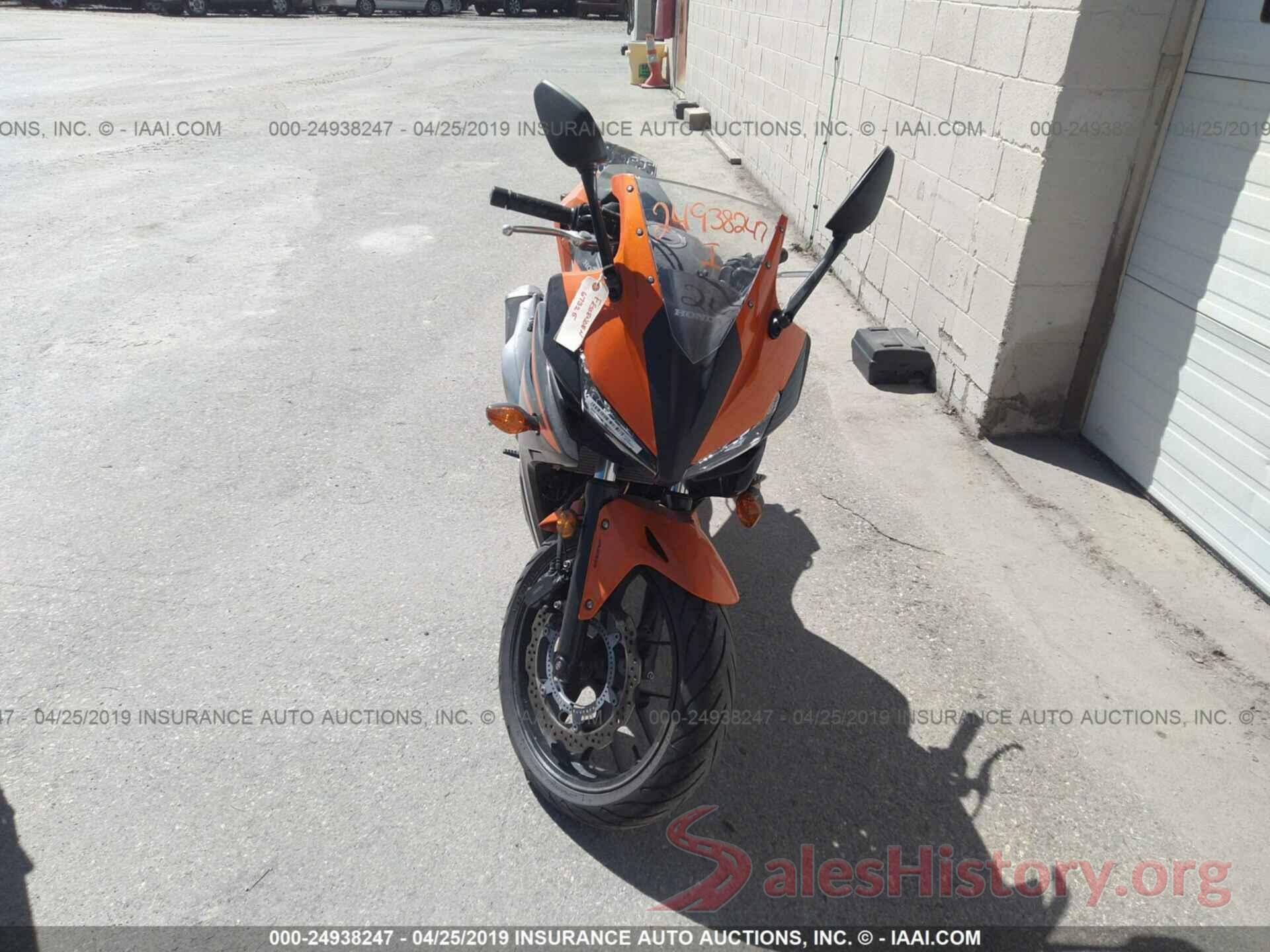 MLHPC4407H5400334 2017 HONDA CBR500