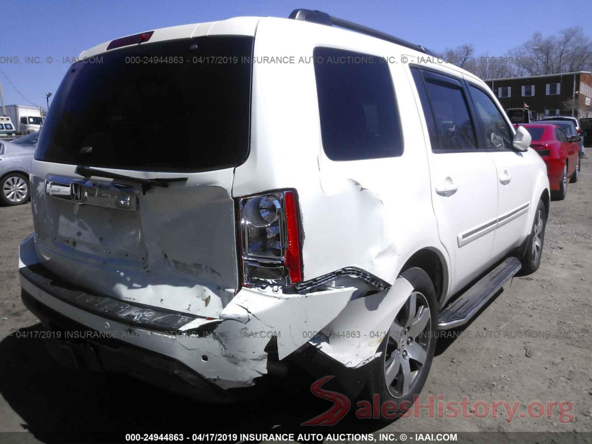 5FNYF4H91DB003105 2013 HONDA PILOT