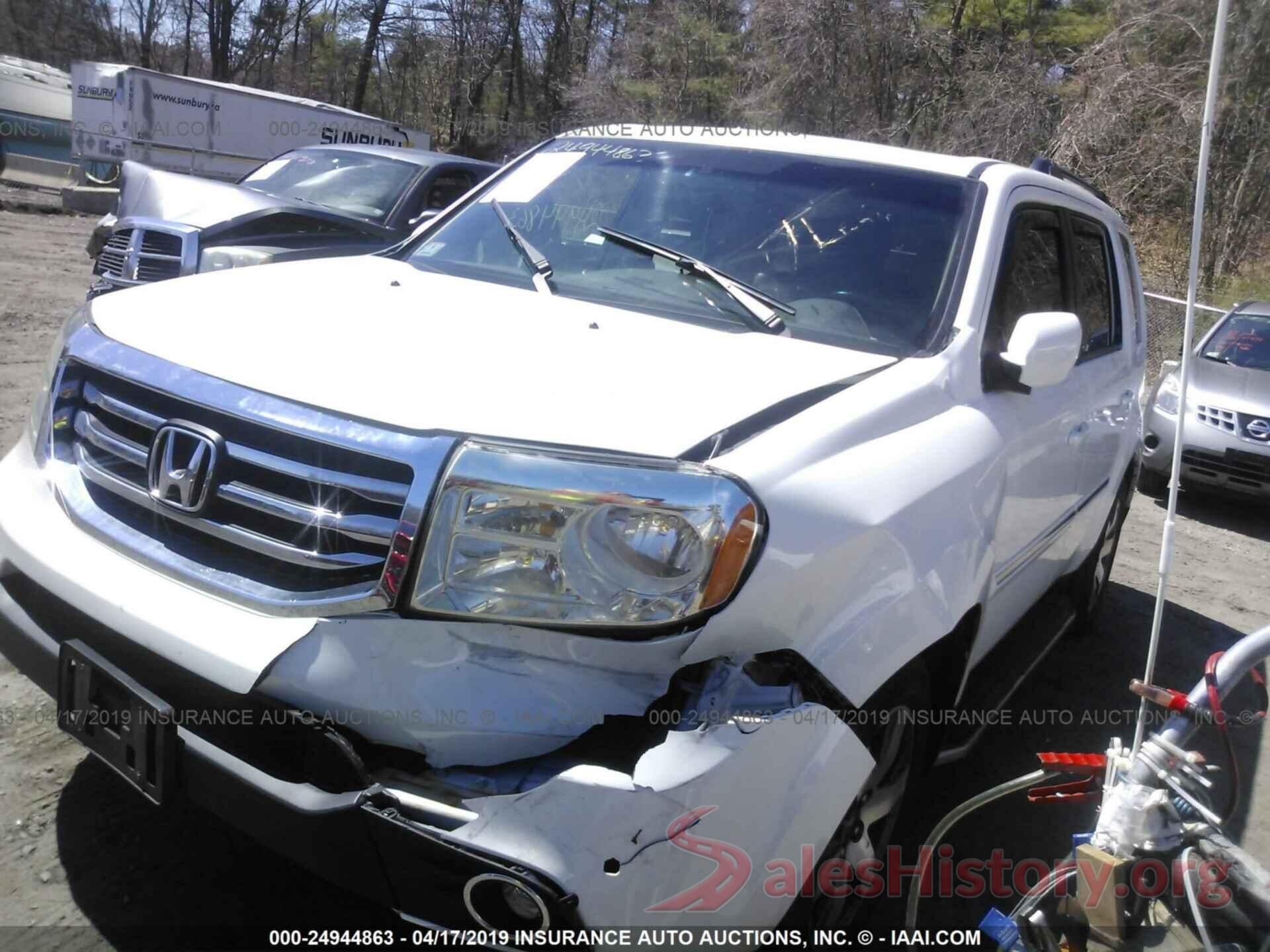 5FNYF4H91DB003105 2013 HONDA PILOT