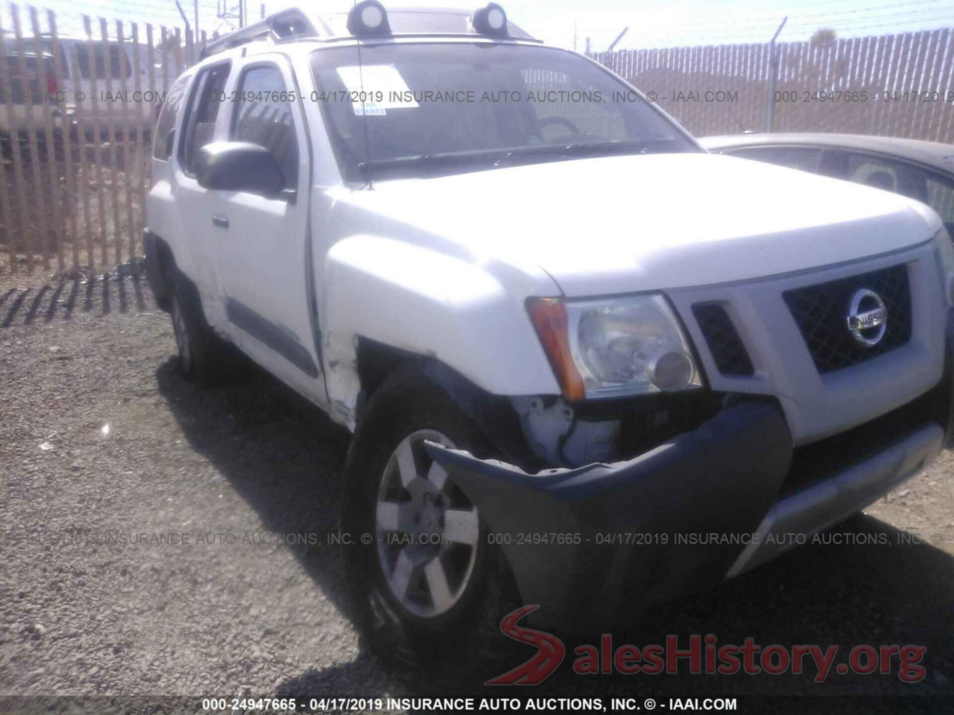 5N1AN0NW4AC519440 2010 NISSAN XTERRA