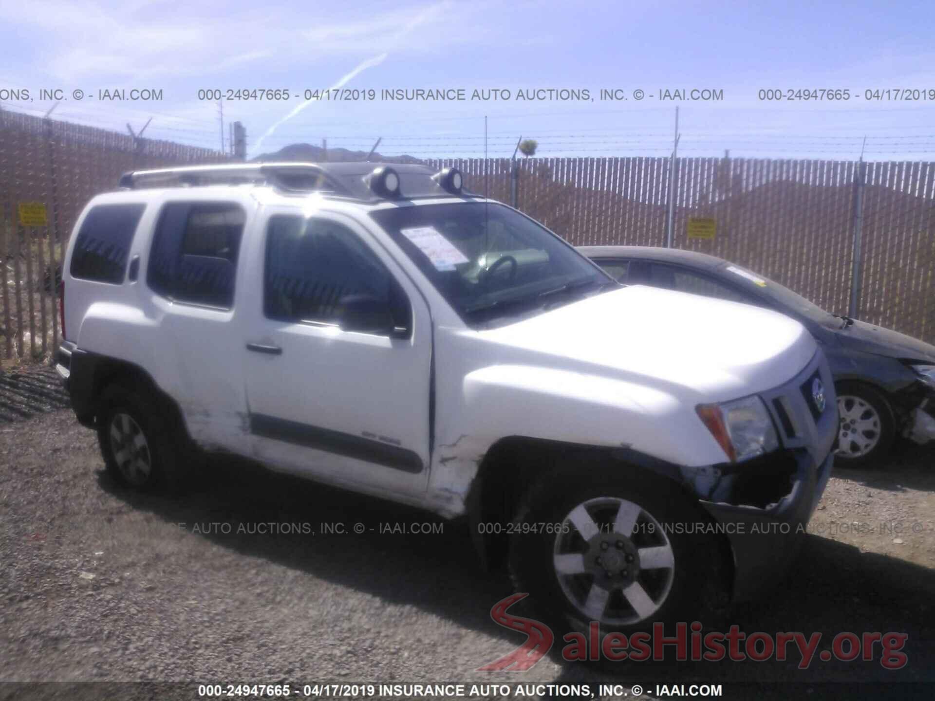 5N1AN0NW4AC519440 2010 NISSAN XTERRA