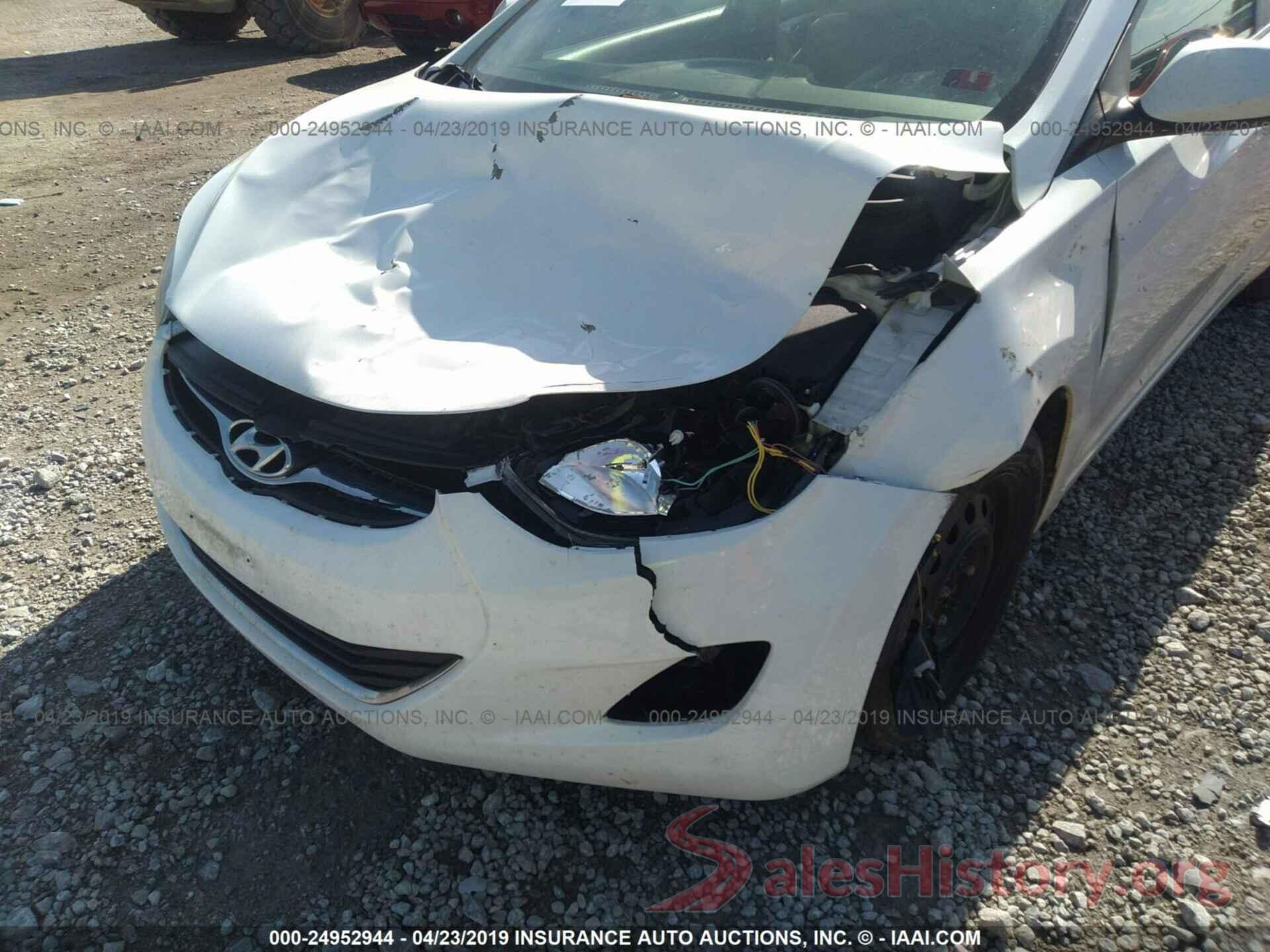 5NPDH4AE8BH030798 2011 HYUNDAI ELANTRA