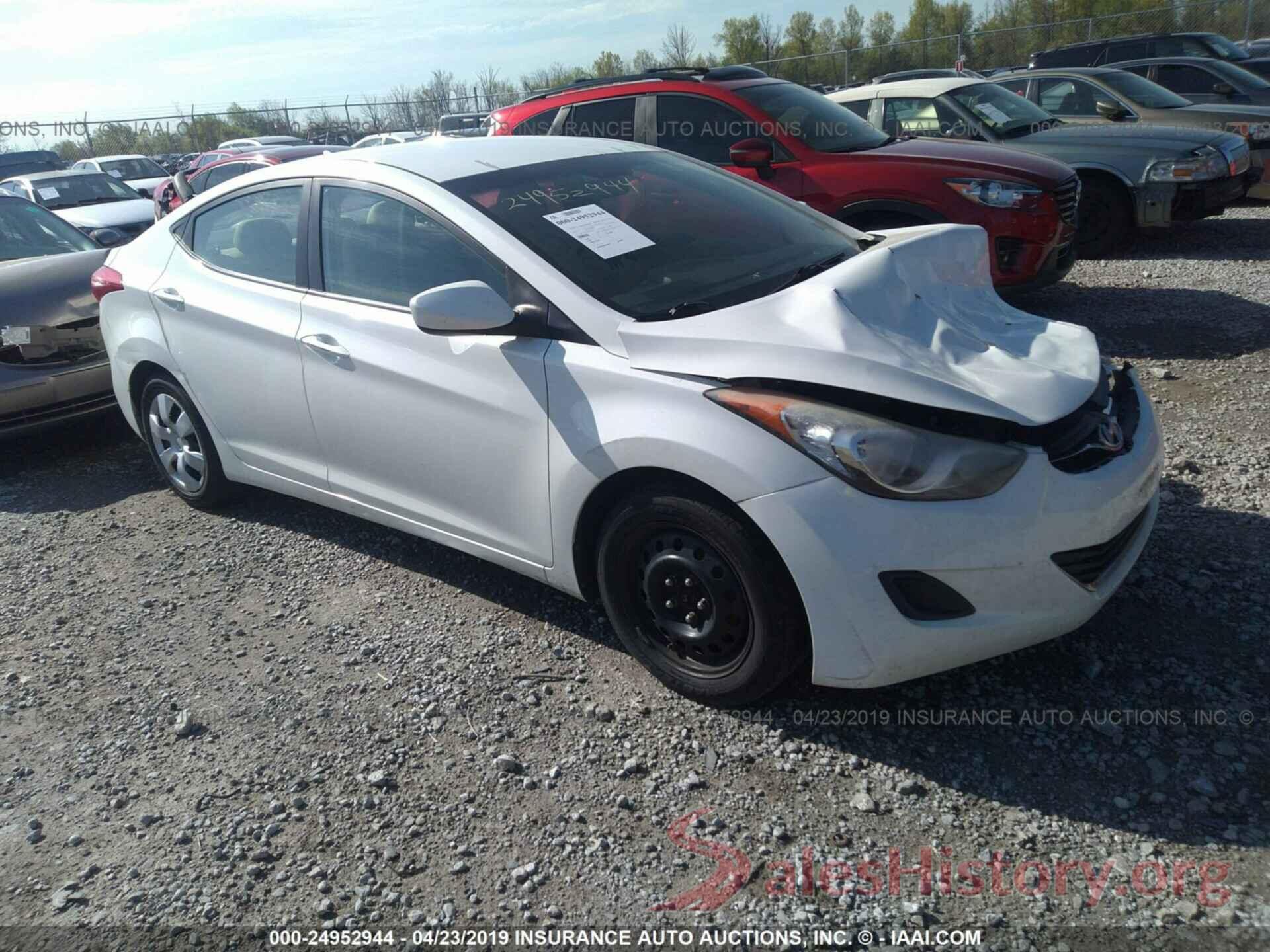 5NPDH4AE8BH030798 2011 HYUNDAI ELANTRA