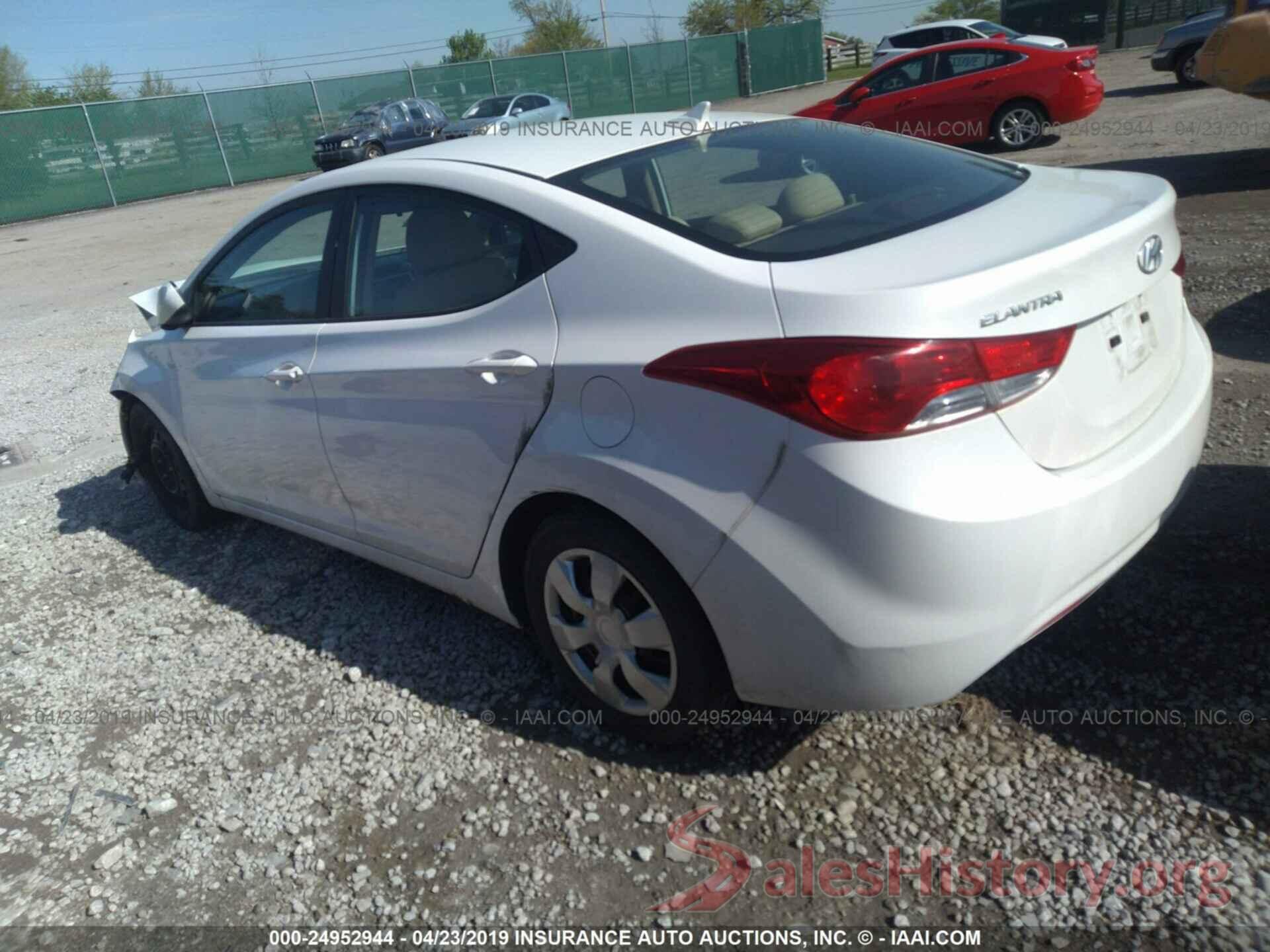 5NPDH4AE8BH030798 2011 HYUNDAI ELANTRA