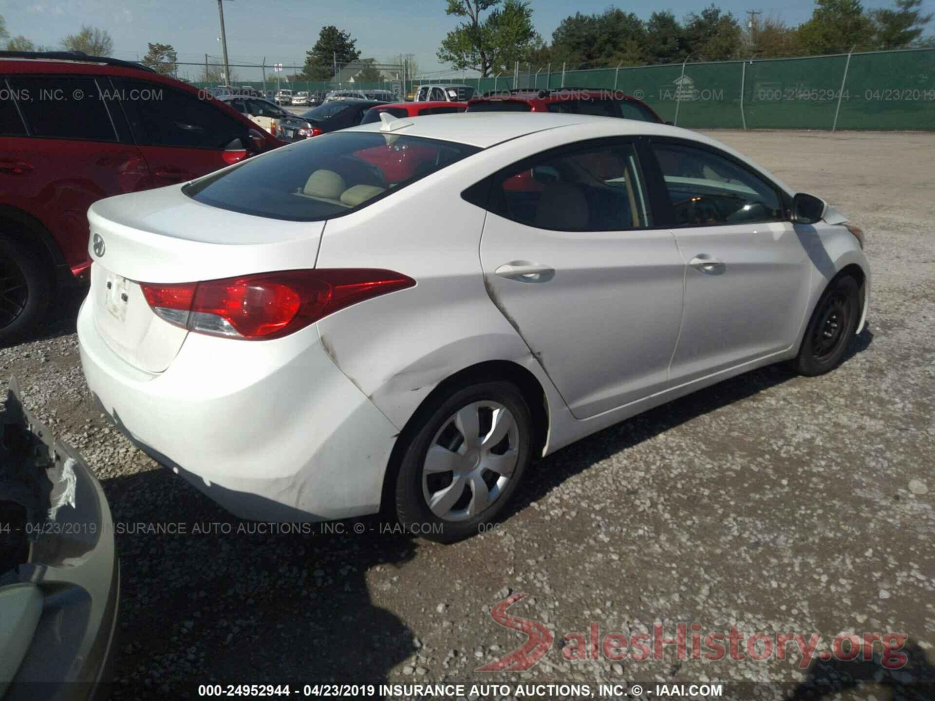 5NPDH4AE8BH030798 2011 HYUNDAI ELANTRA