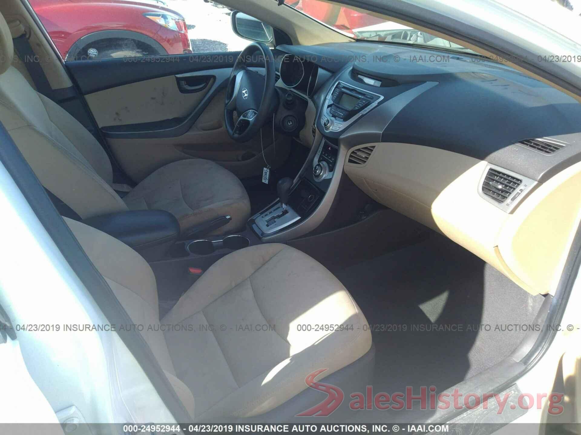 5NPDH4AE8BH030798 2011 HYUNDAI ELANTRA