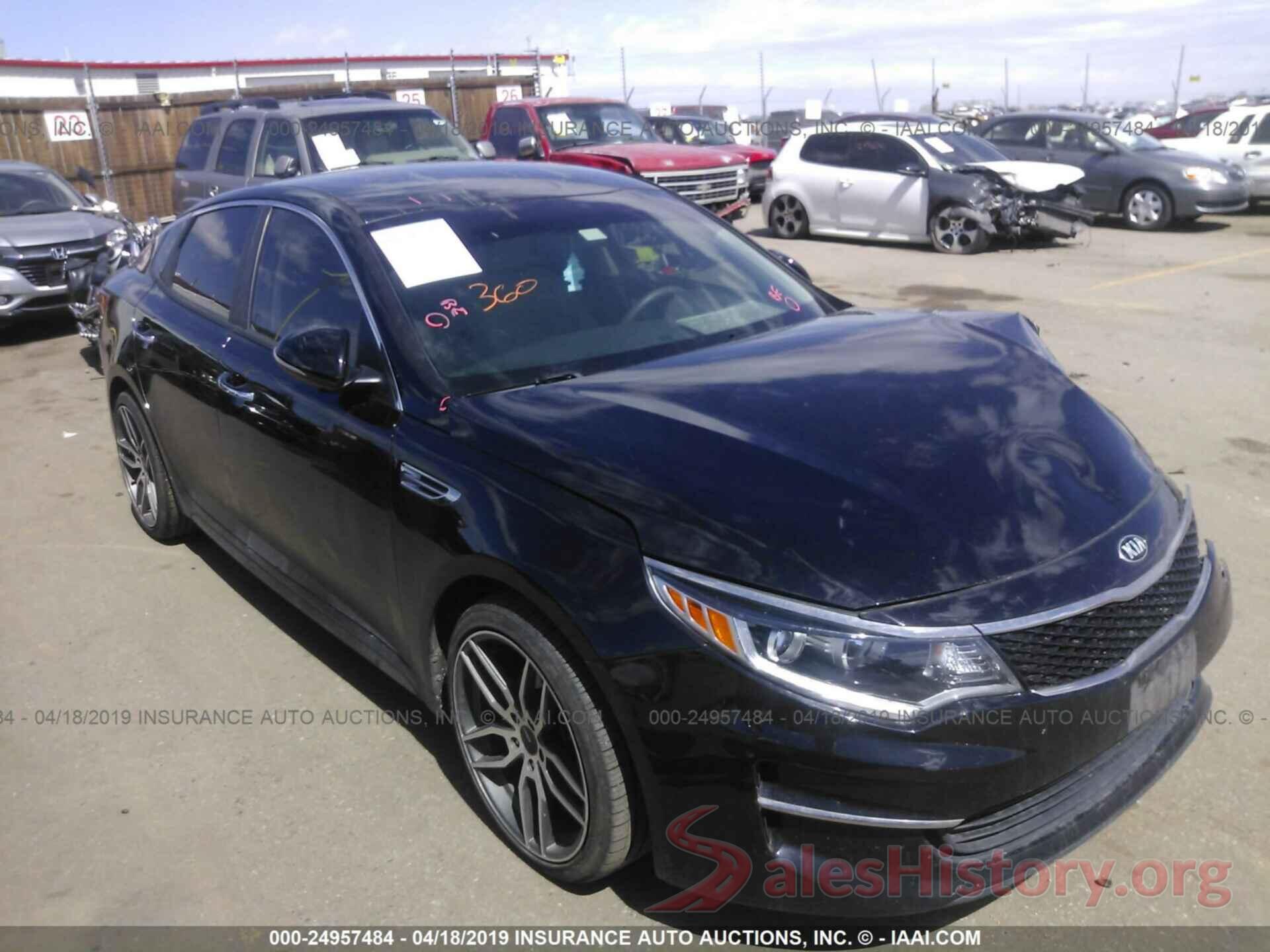 5XXGT4L34GG025706 2016 KIA OPTIMA