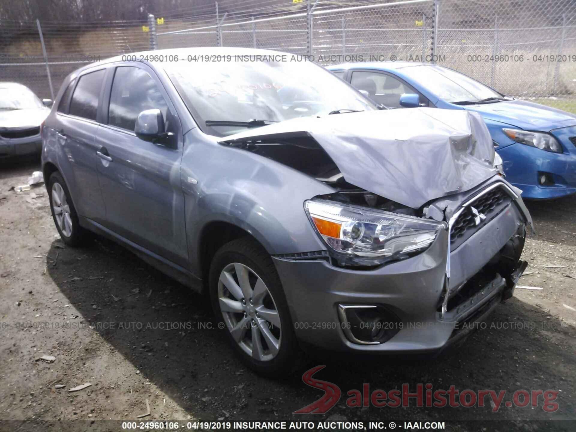 4A4AR4AU1EE008369 2014 MITSUBISHI OUTLANDER SPORT