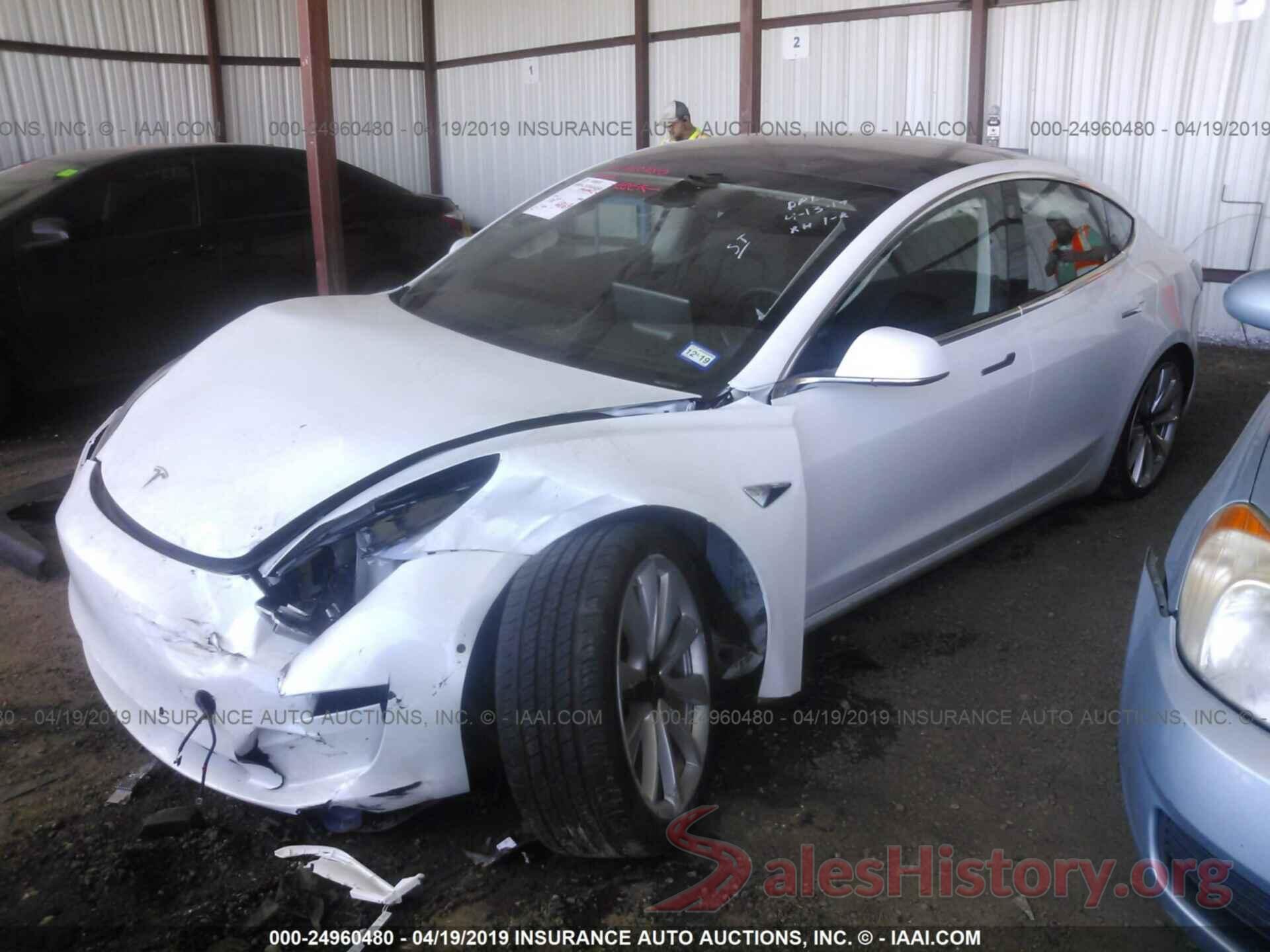 5YJ3E1EB1JF134386 2018 TESLA MODEL 3