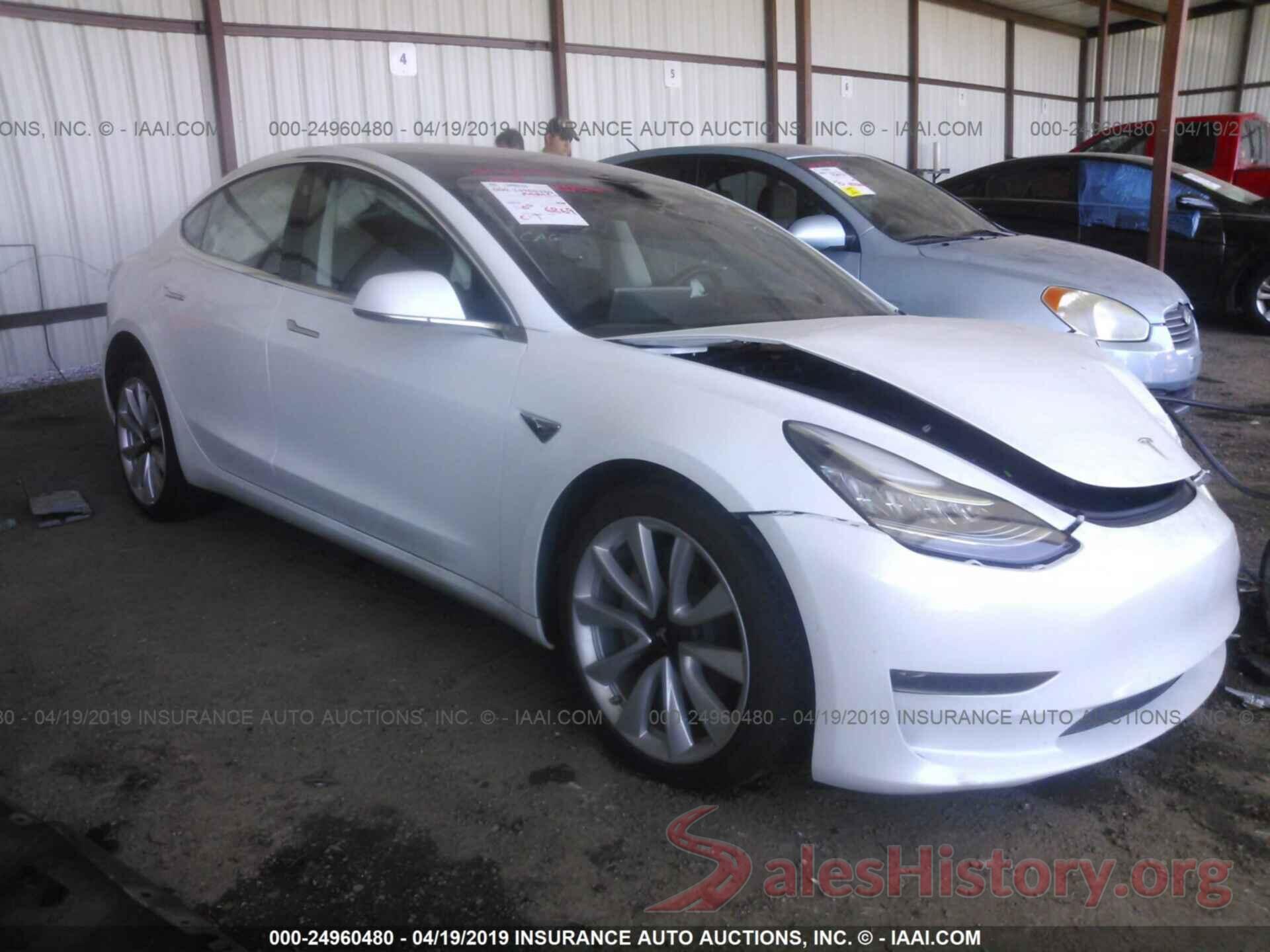 5YJ3E1EB1JF134386 2018 TESLA MODEL 3