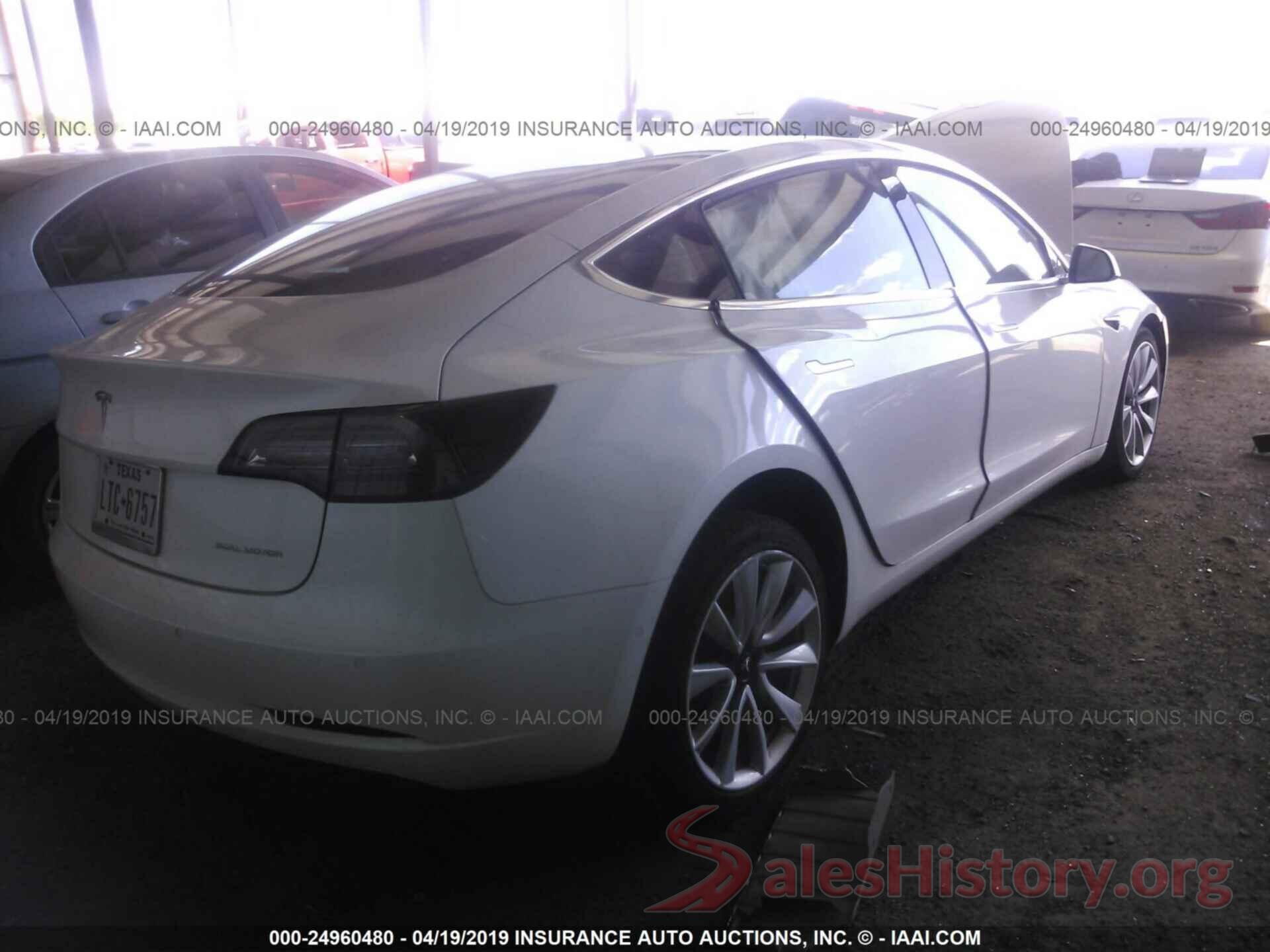 5YJ3E1EB1JF134386 2018 TESLA MODEL 3