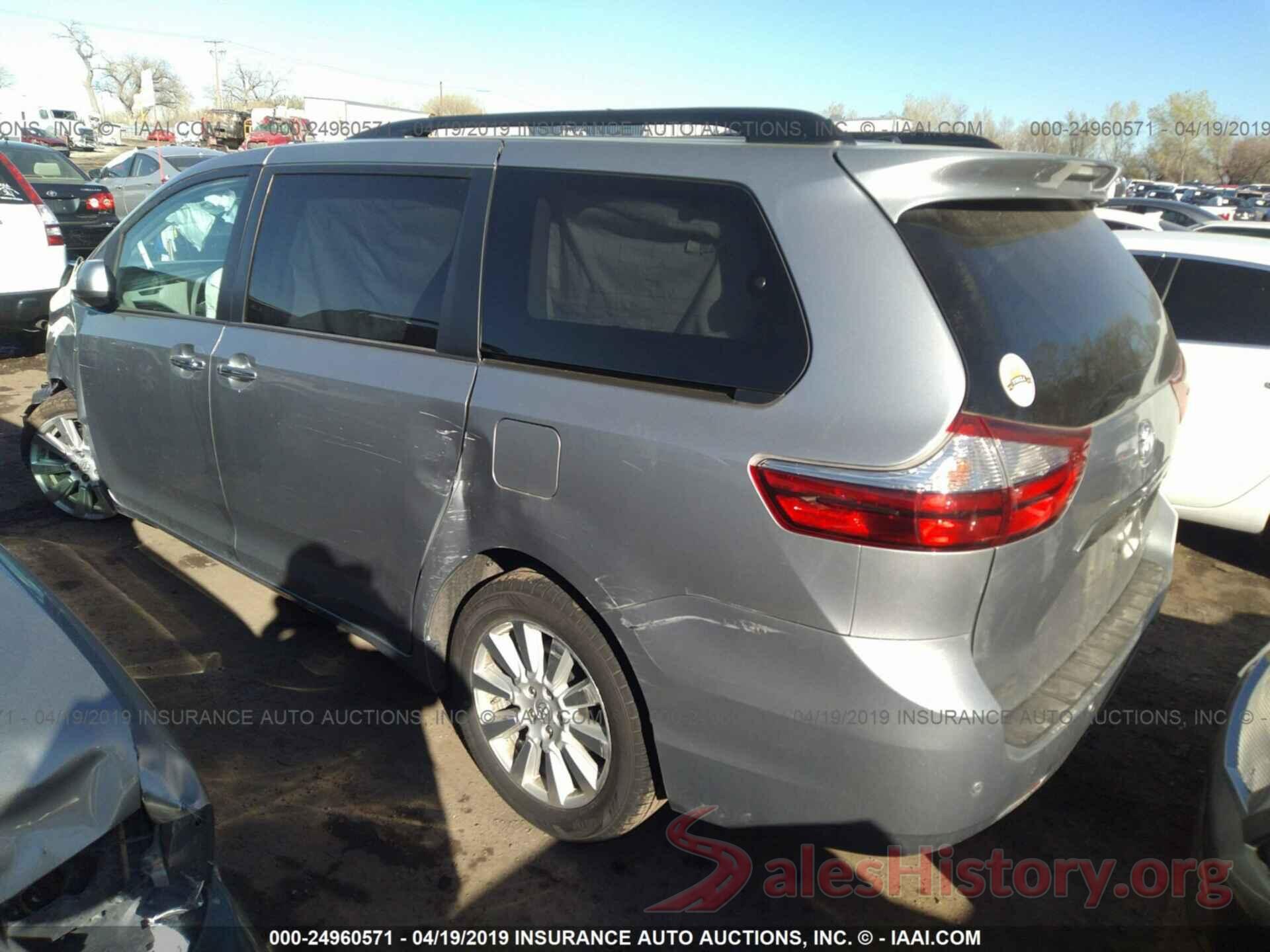 5TDDZ3DC7HS172435 2017 TOYOTA SIENNA