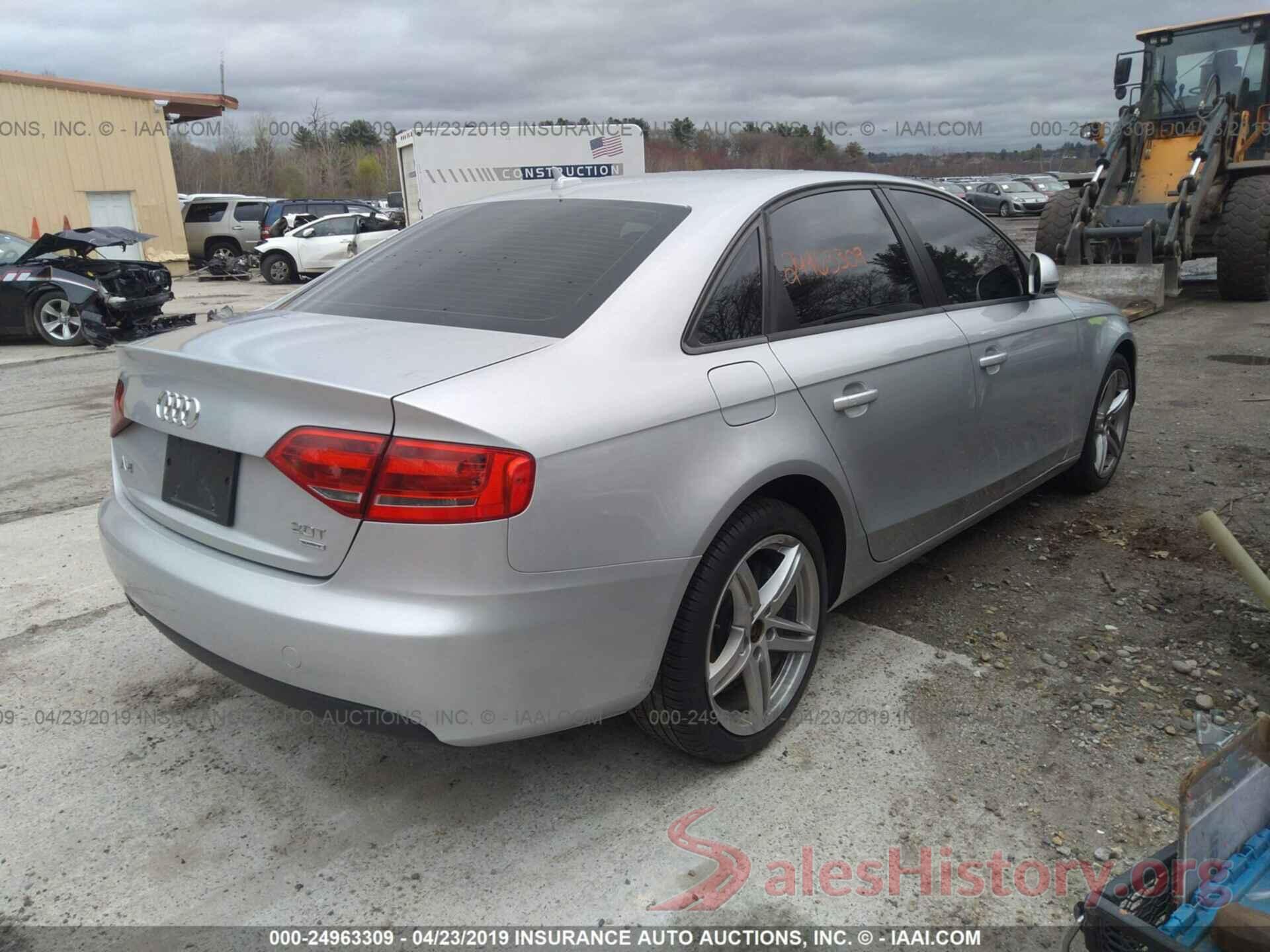 1GC1KWEY1JF219466 2009 AUDI A4