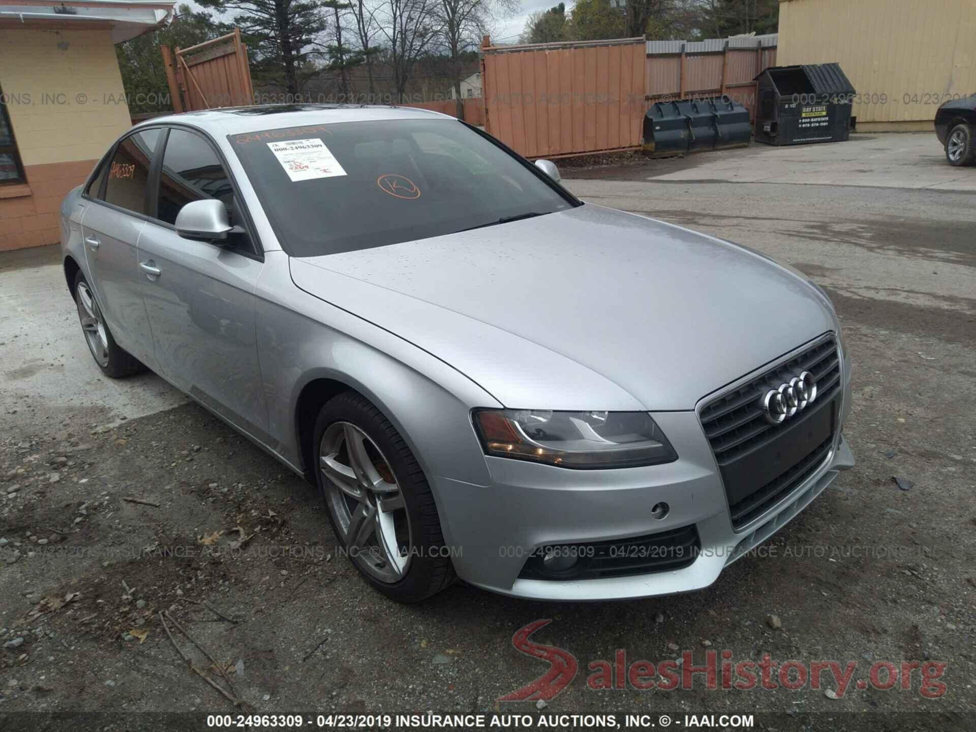 1GC1KWEY1JF219466 2009 AUDI A4