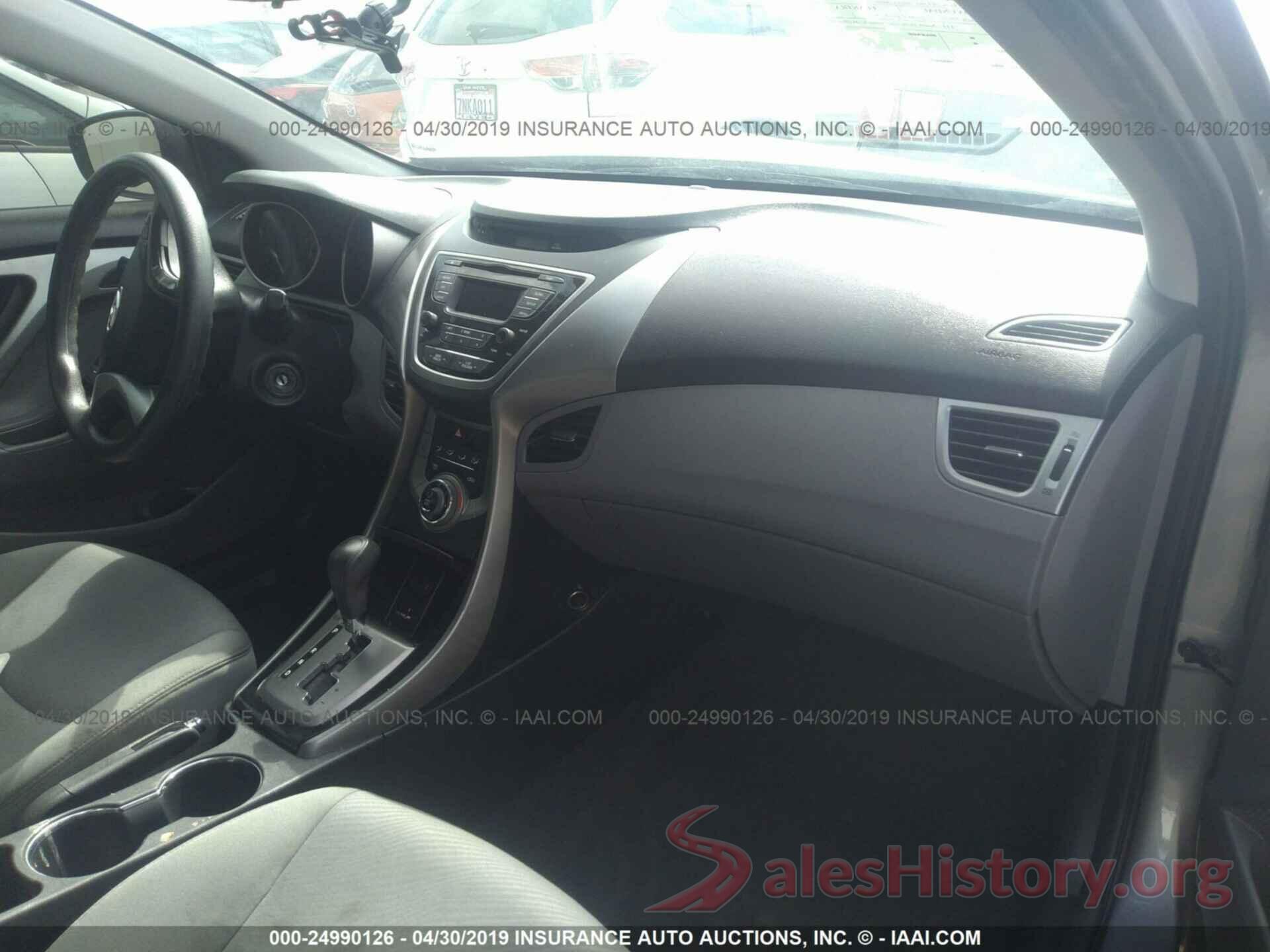 KMHDH4AEXDU726728 2013 HYUNDAI ELANTRA