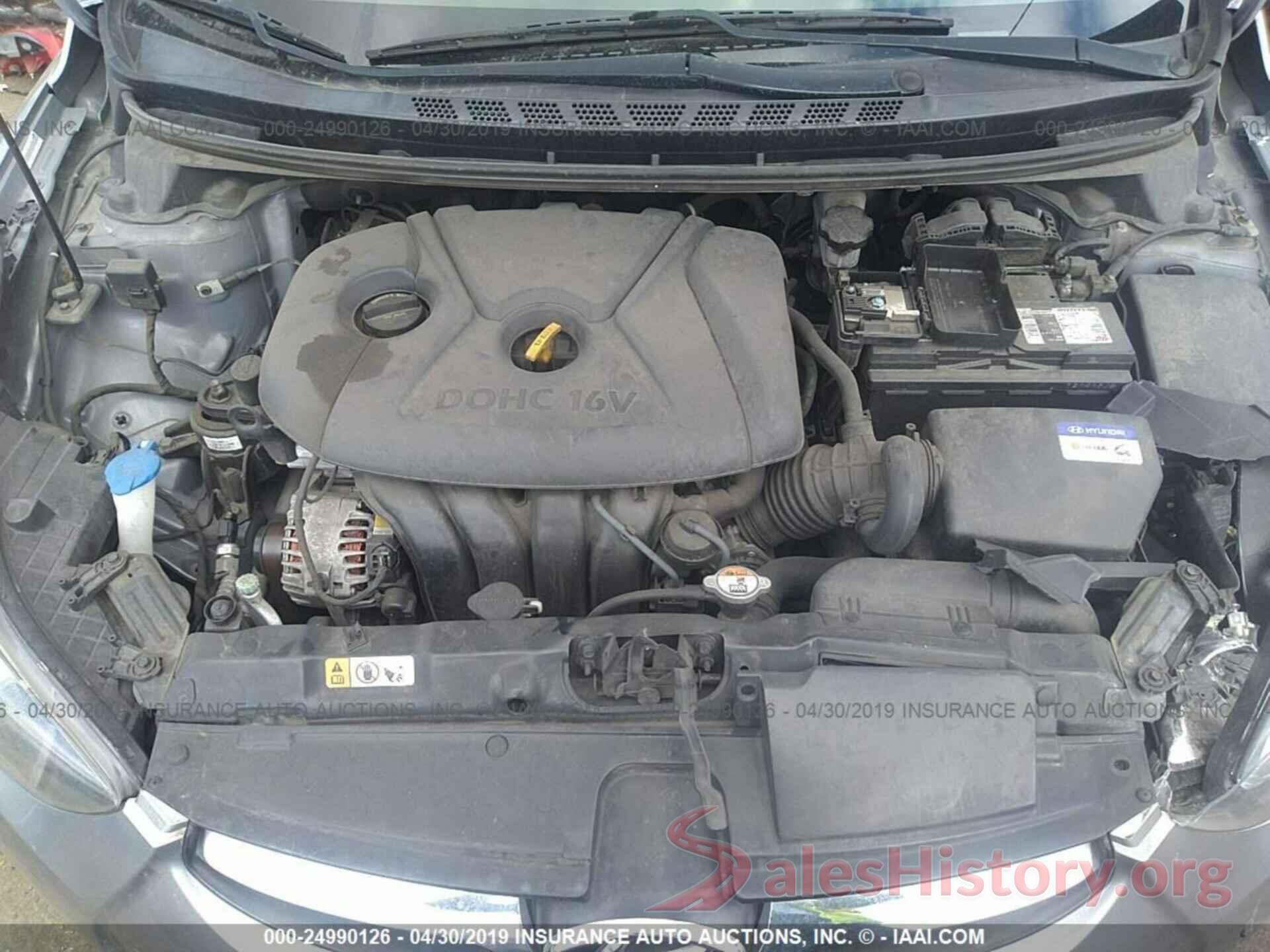 KMHDH4AEXDU726728 2013 HYUNDAI ELANTRA