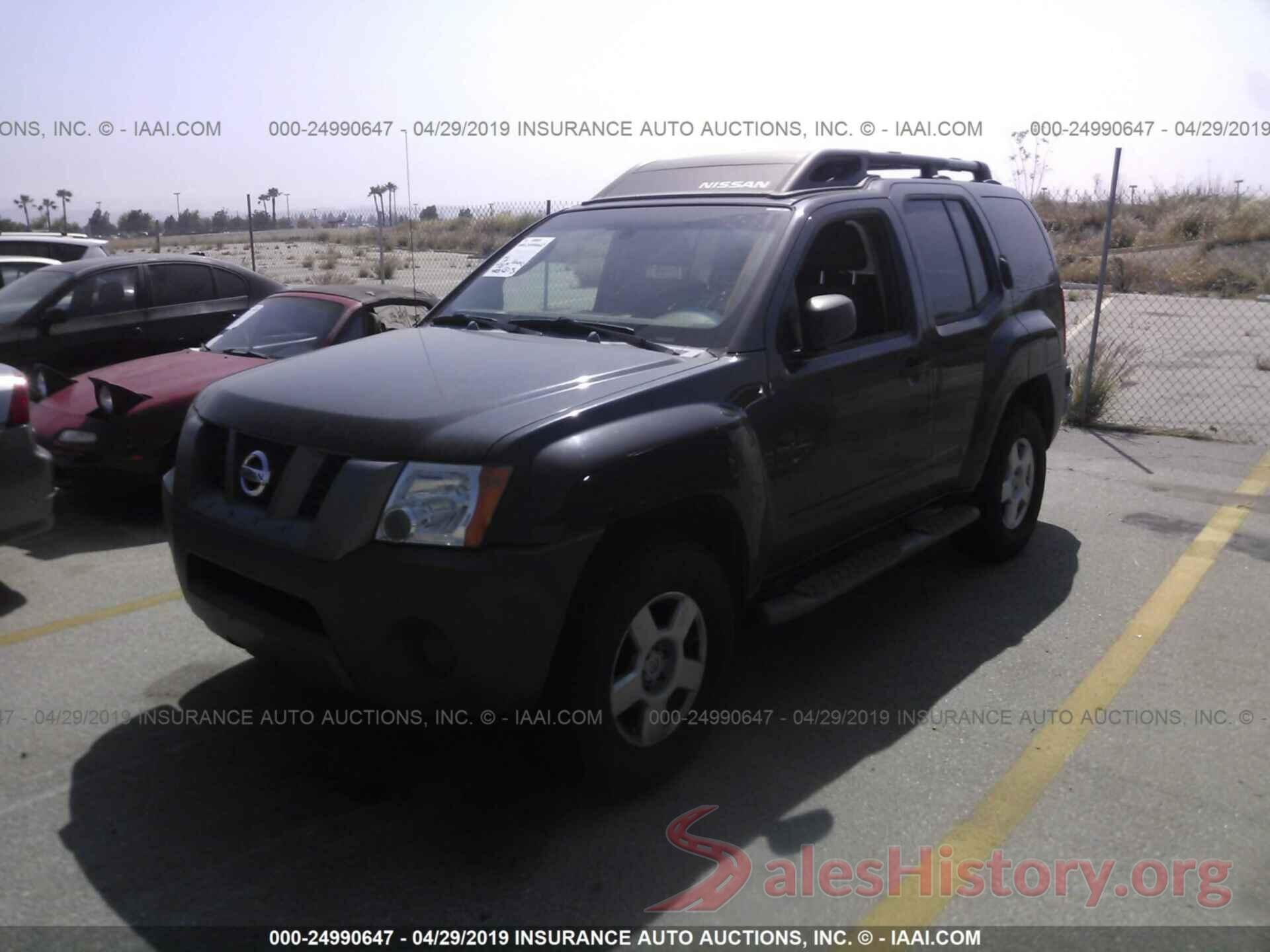 5N1AN08W45C623718 2005 NISSAN XTERRA