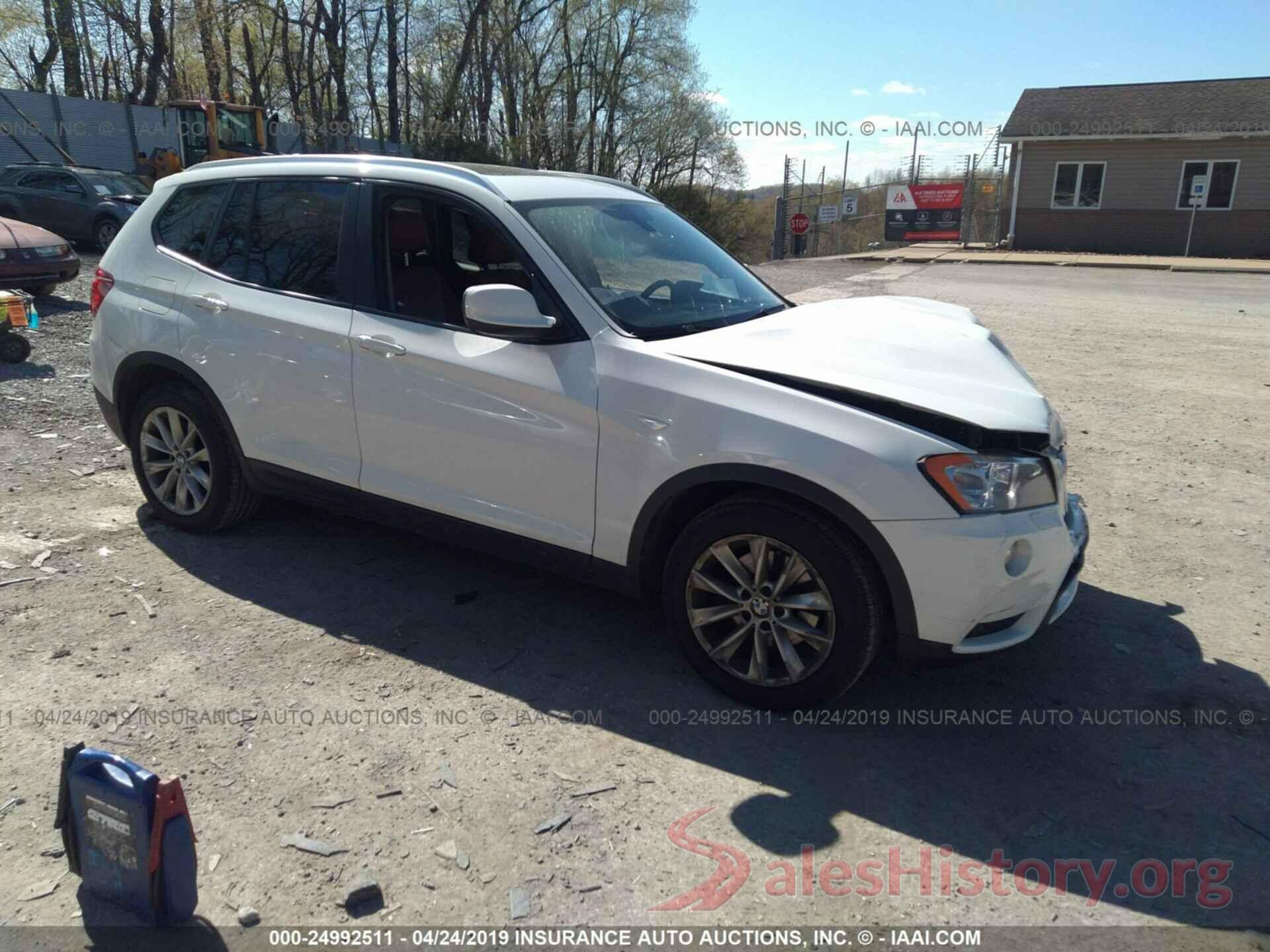 5UXWX9C54E0D29827 2014 BMW X3