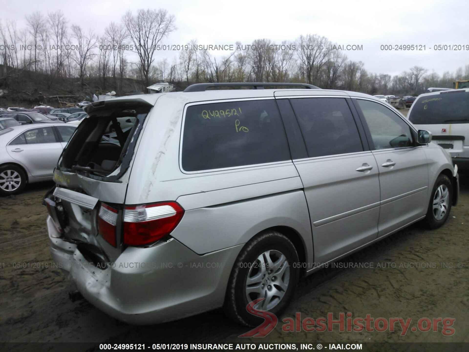 5FNRL38407B413135 2007 HONDA ODYSSEY